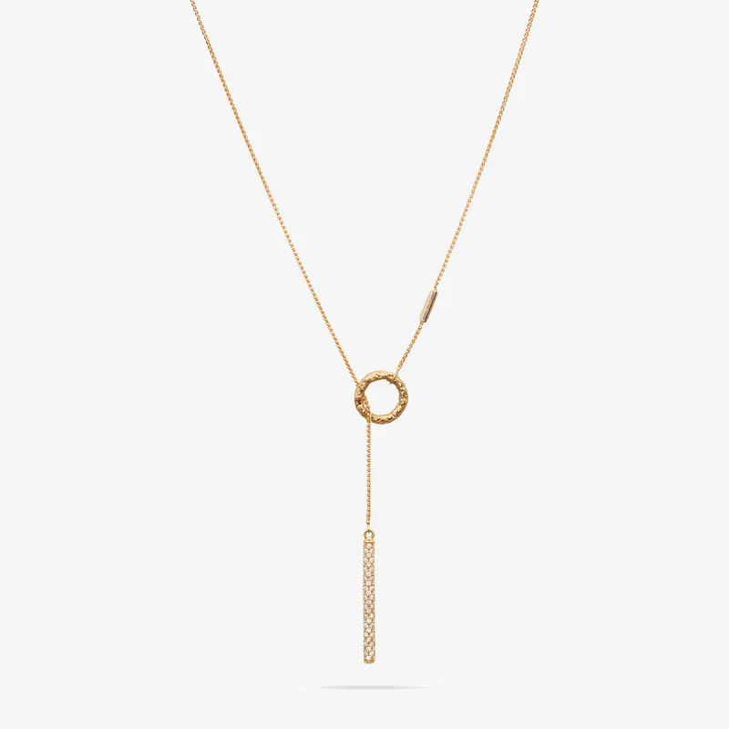 WARRIOR Dangle Hoop Necklace sold by Marco Dal Maso