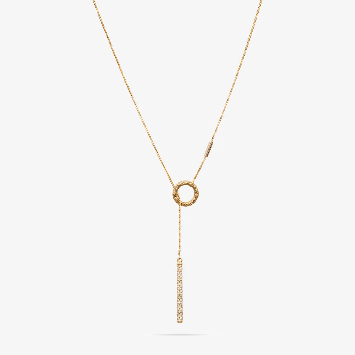 WARRIOR Dangle Hoop Necklace sold by Marco Dal Maso