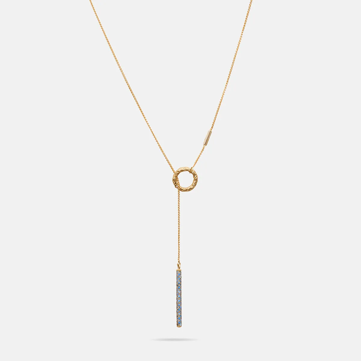 WARRIOR Dangle Hoop Necklace sold by Marco Dal Maso