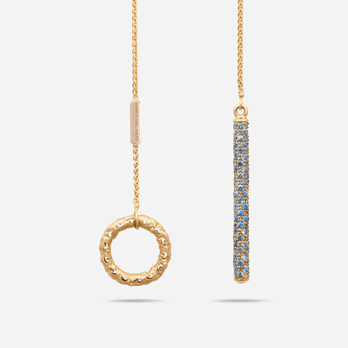 WARRIOR Dangle Hoop Necklace sold by Marco Dal Maso product image thumbnail 2