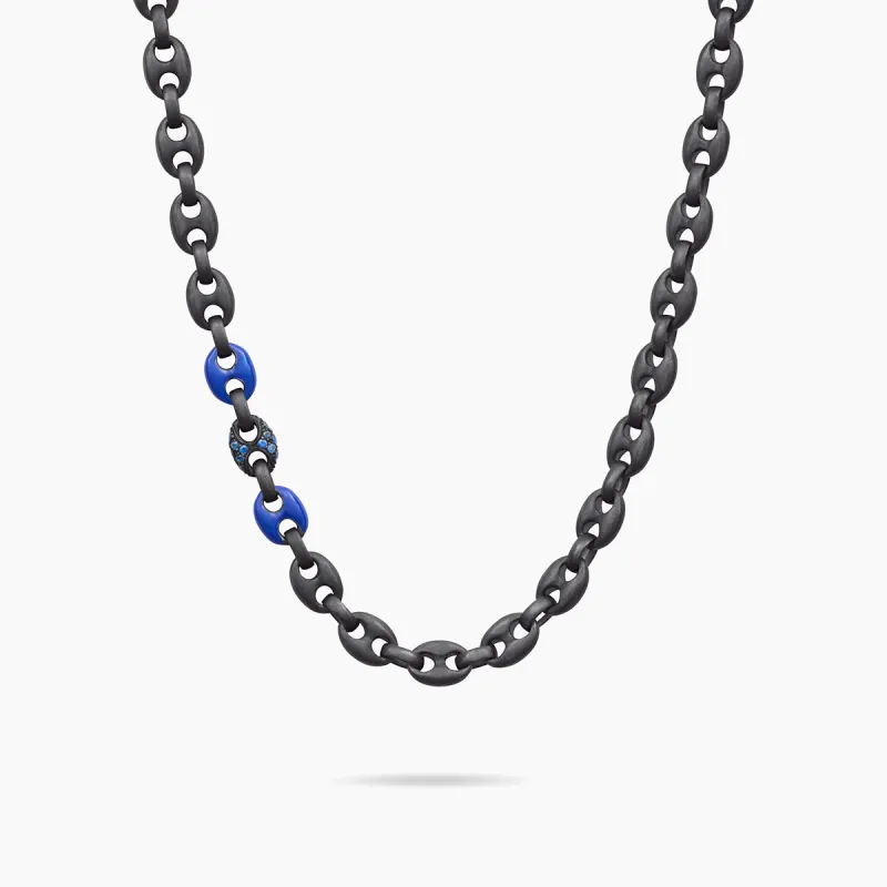 ULYSSES Blue Sapphires Marine Necklace sold by Marco Dal Maso