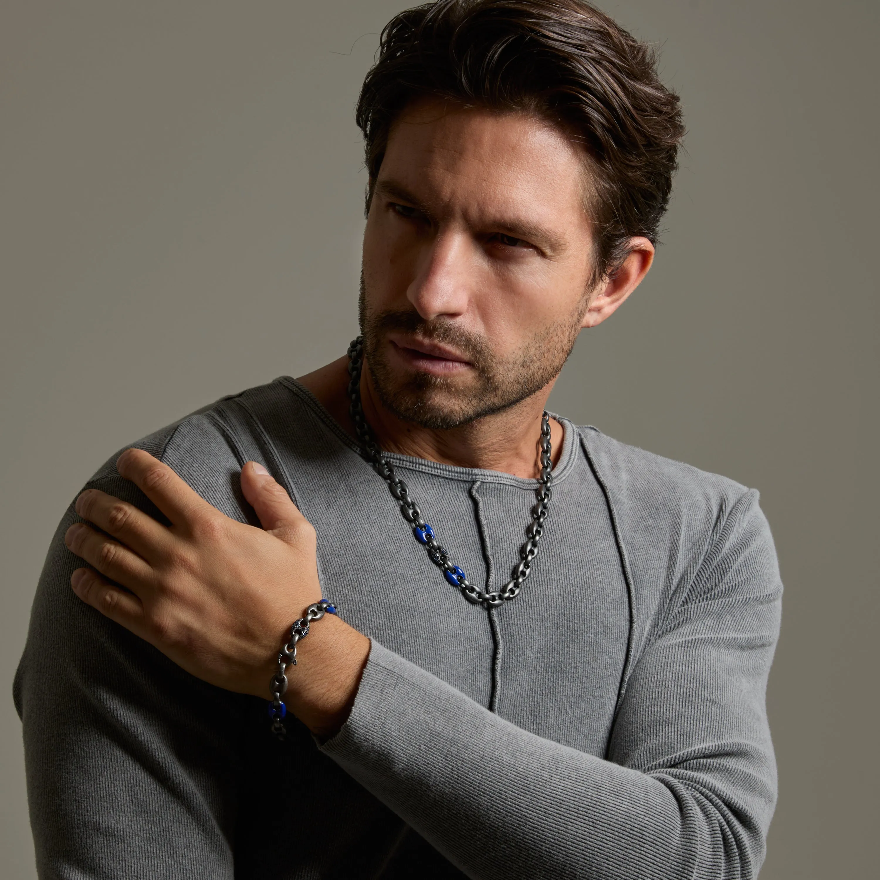 ULYSSES Marine Chain Bracelet with Blue Sapphires sold by Marco Dal Maso product image thumbnail 4
