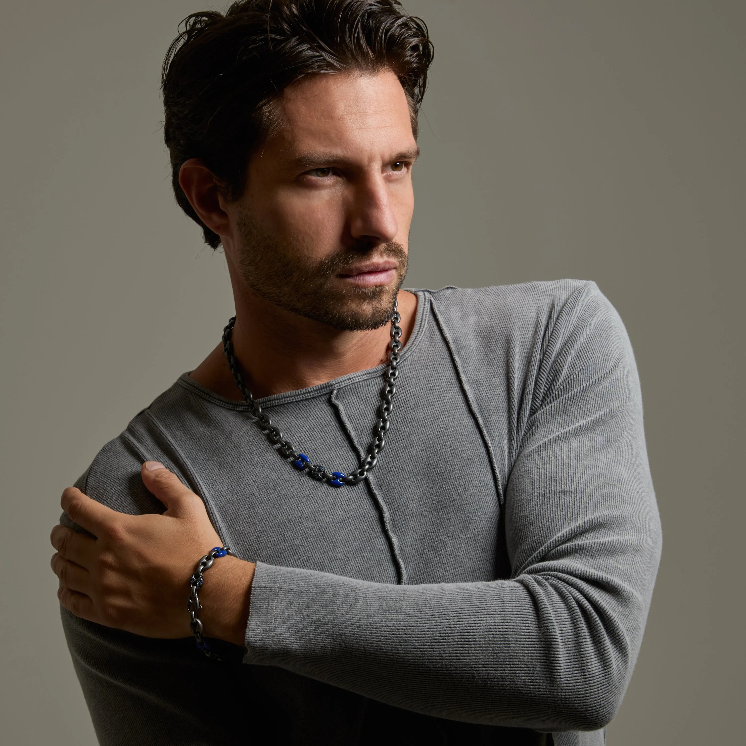 ULYSSES Marine Chain Bracelet with Blue Sapphires sold by Marco Dal Maso product image thumbnail 3