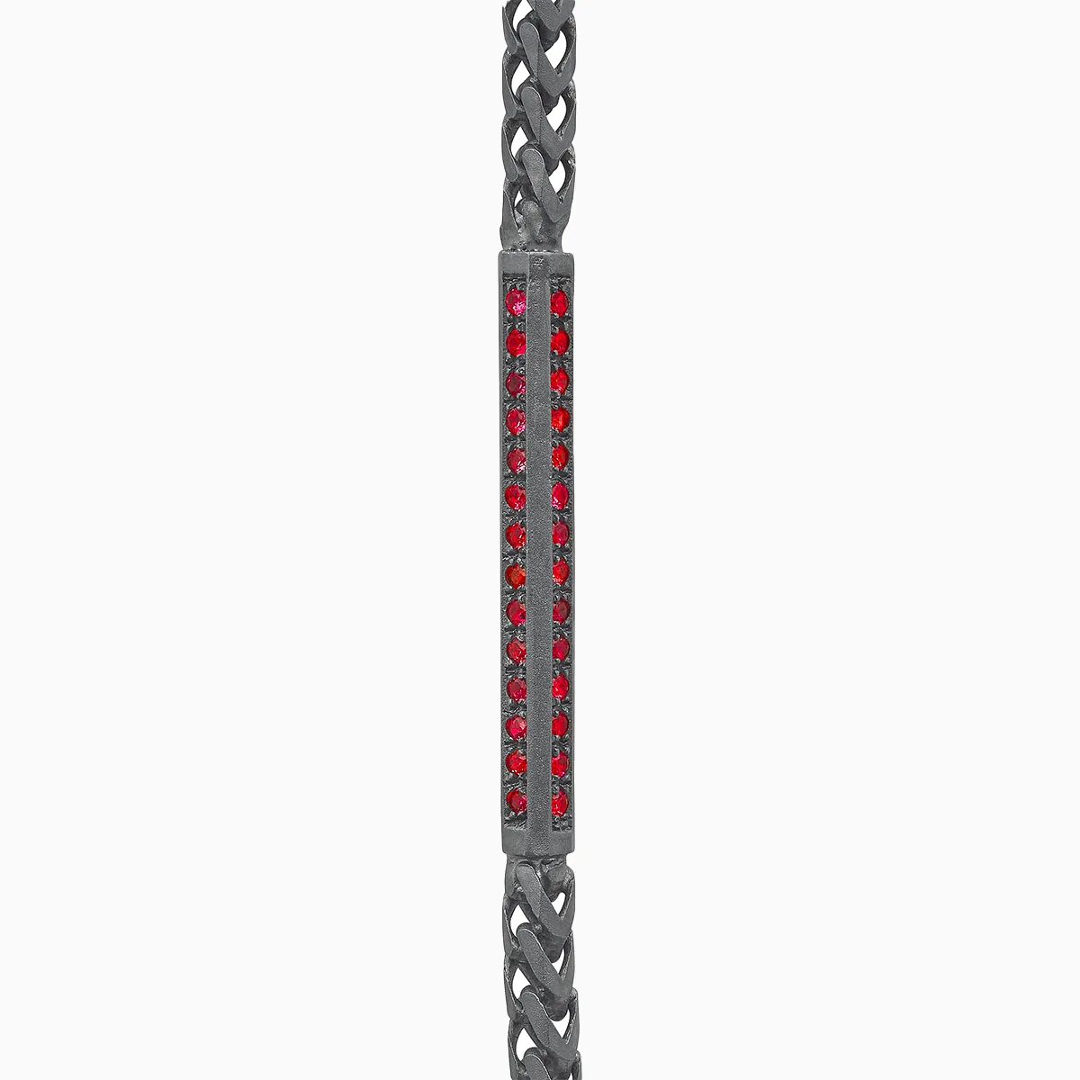 ULYSSES ID Necklace with Red Sapphires sold by Marco Dal Maso product image thumbnail 2