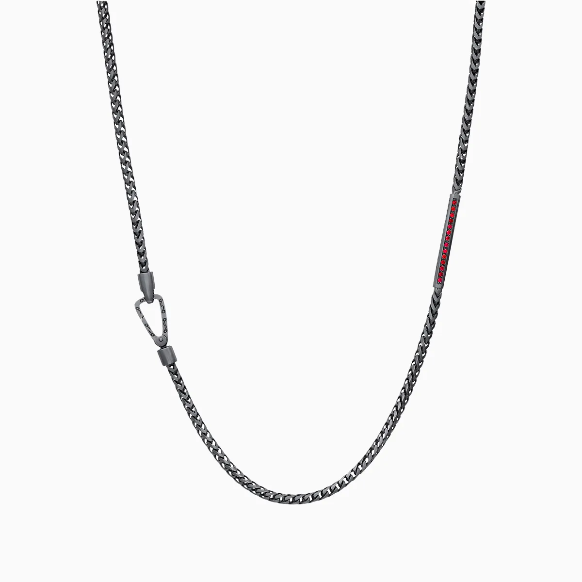 ULYSSES ID Necklace with Red Sapphires sold by Marco Dal Maso