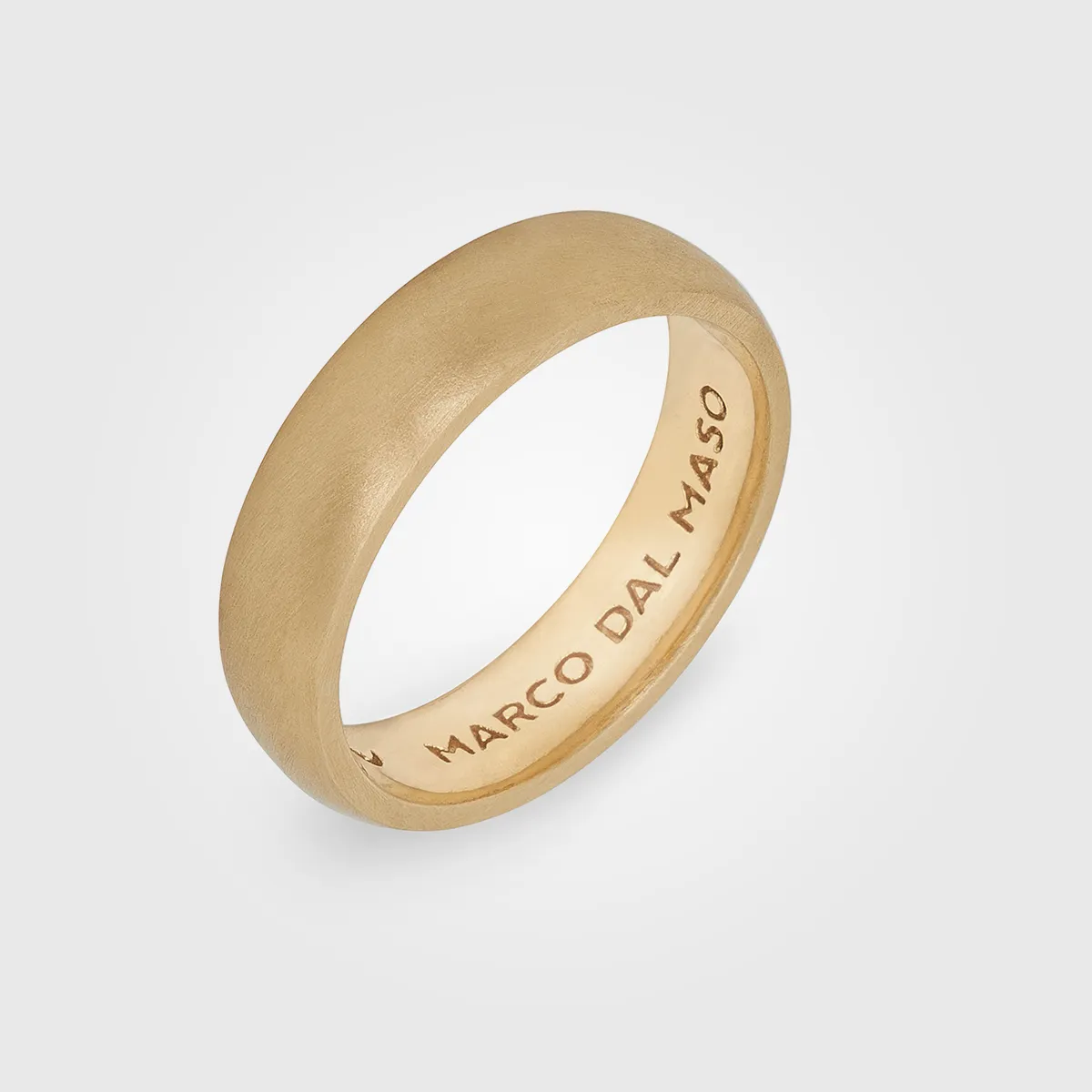 CONTINUUM 18K Yellow Gold Wide Band sold by Marco Dal Maso