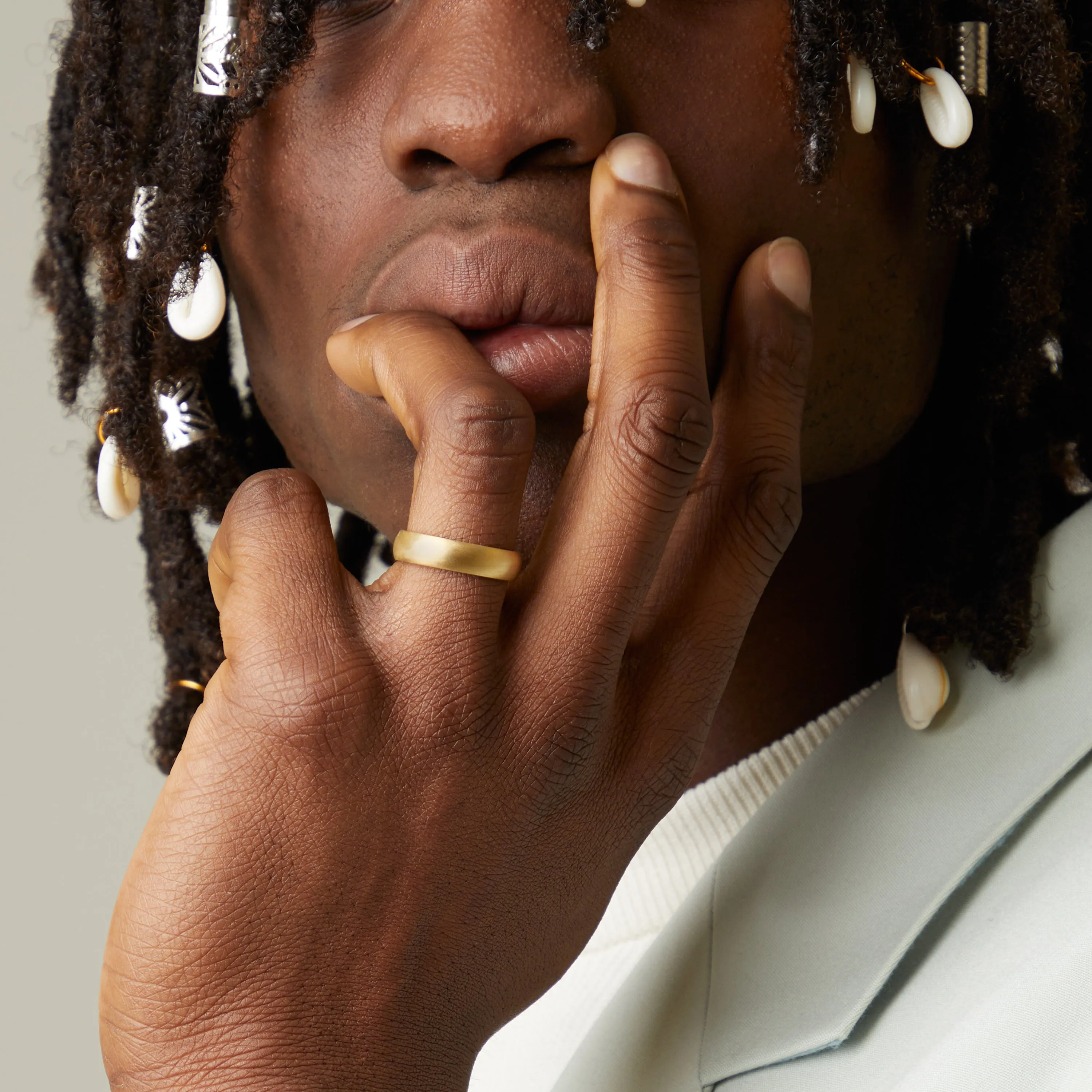 CONTINUUM 18K Yellow Gold Wide Band sold by Marco Dal Maso product image thumbnail 2