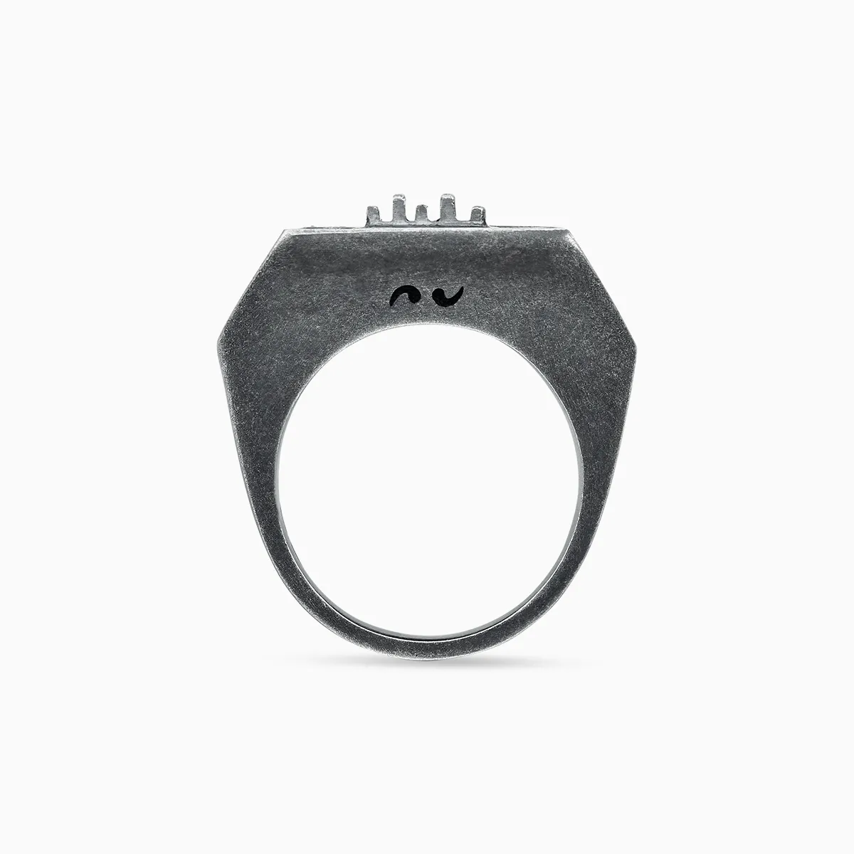 GLADIATOR Ring With Black Diamonds sold by Marco Dal Maso product image thumbnail 3