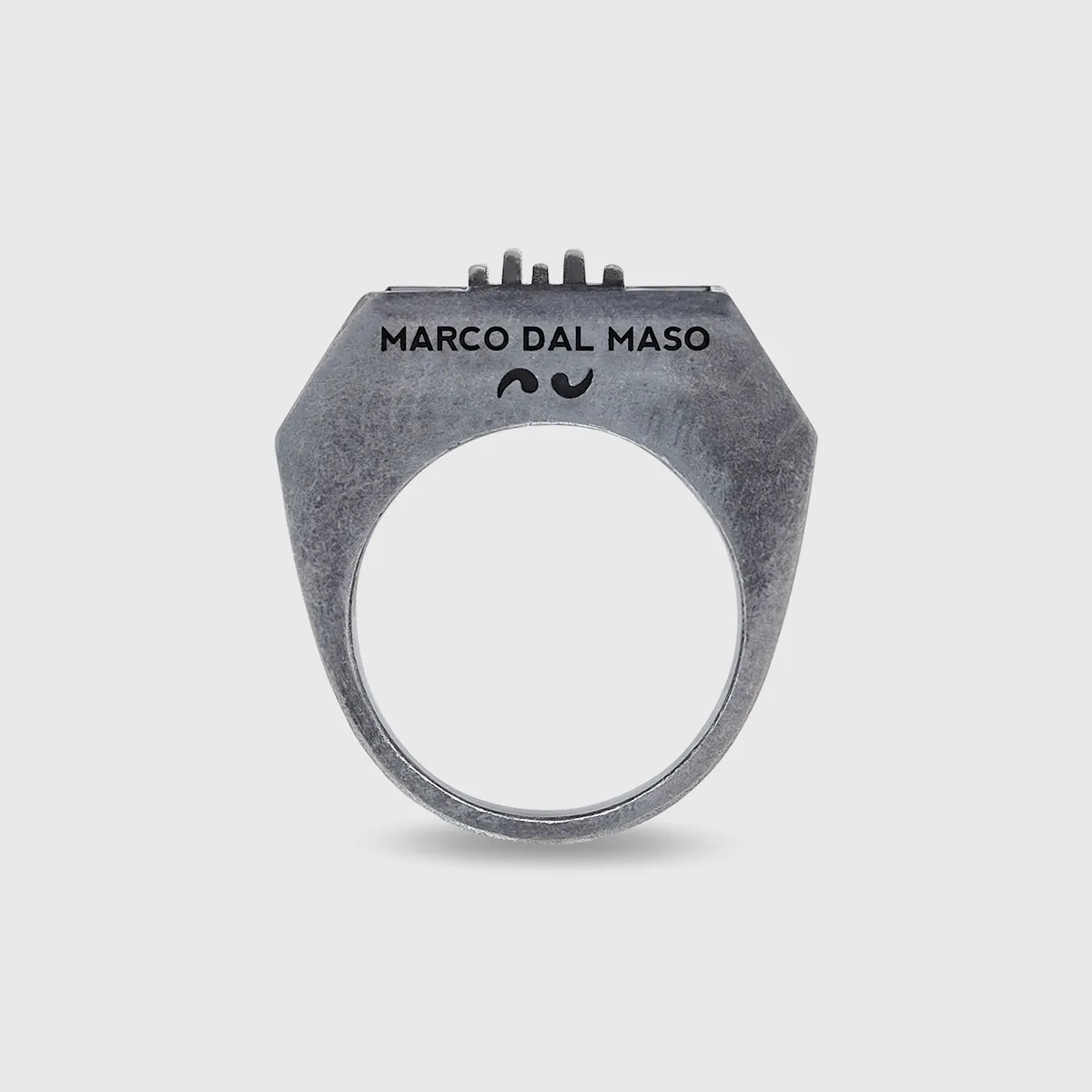GLADIATOR Ring With White Diamonds sold by Marco Dal Maso product image thumbnail 3