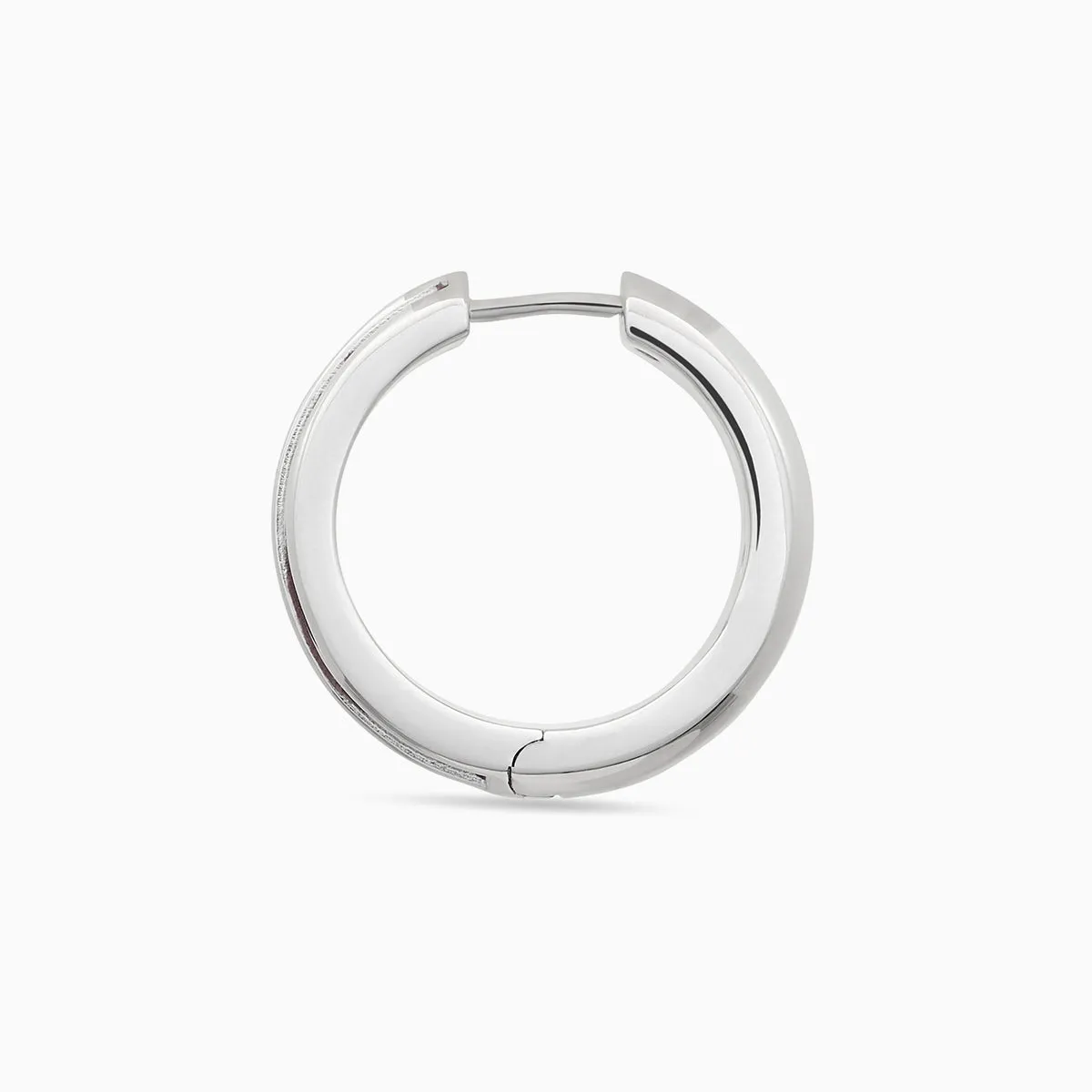 ACIES Large Hoop Earring With Red Enamel sold by Marco Dal Maso product image thumbnail 4