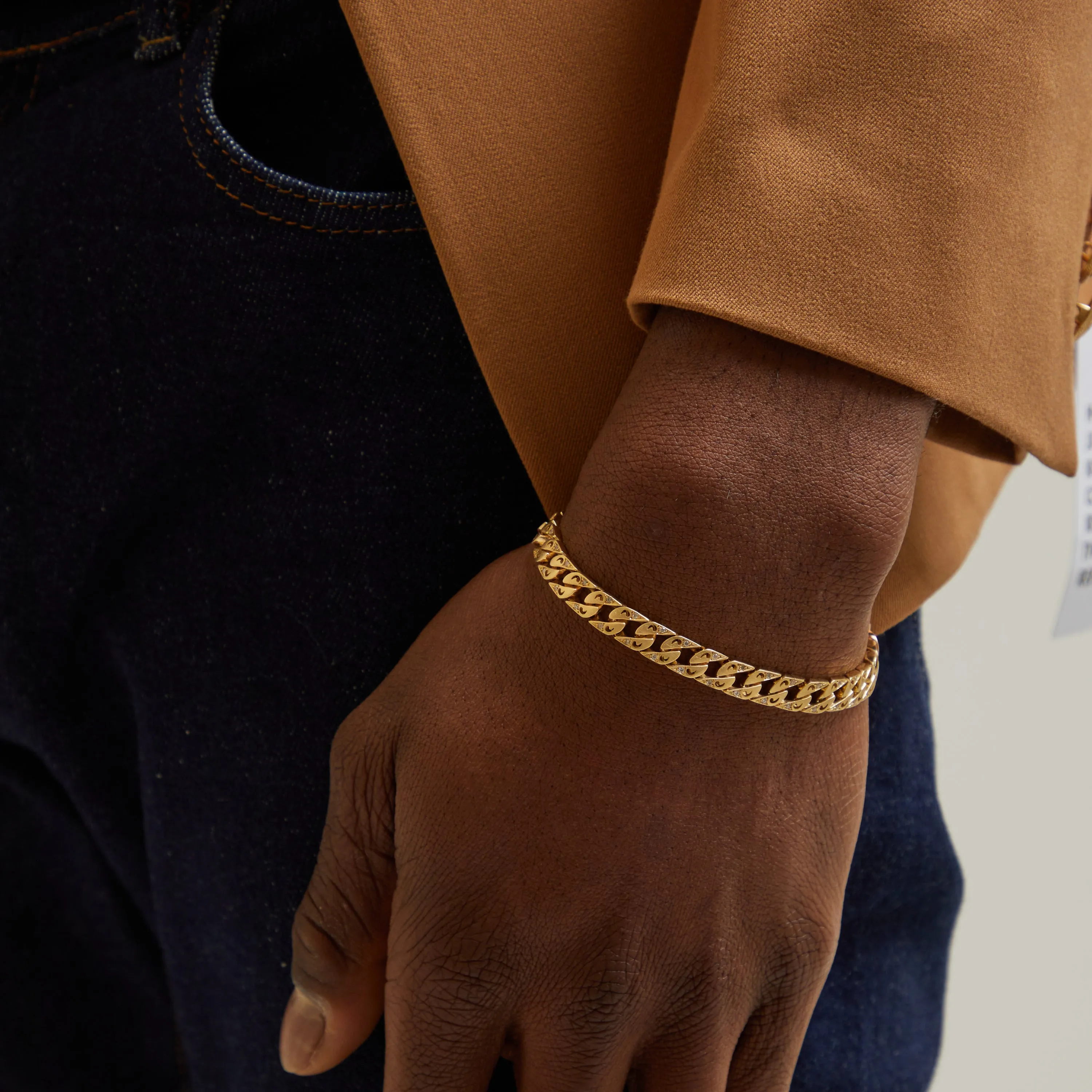 FLAMING TONGUE 18K Yellow Gold Bracelet sold by Marco Dal Maso product image thumbnail 2