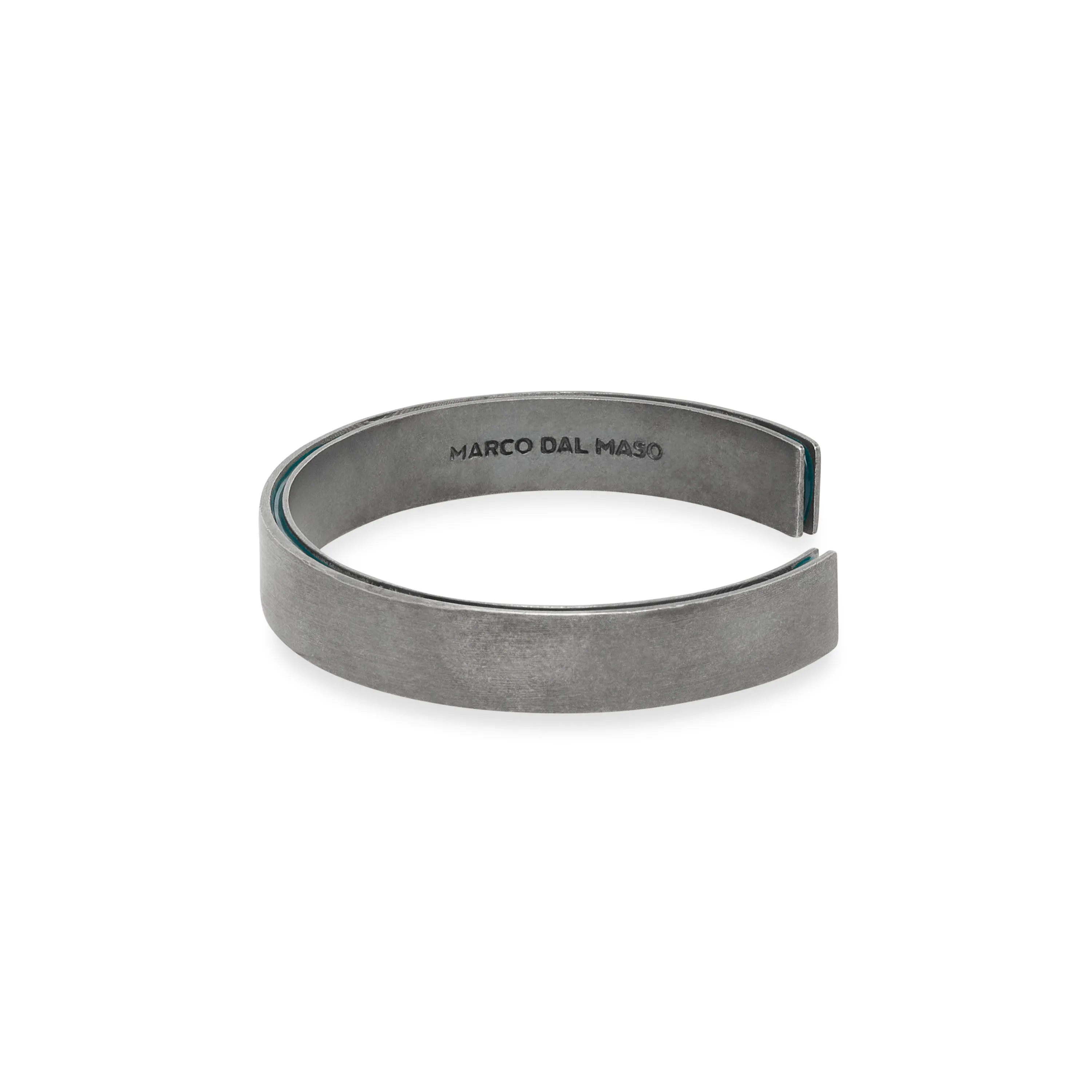 ELAN Wide Cuff with Green Enamel sold by Marco Dal Maso product image thumbnail 4