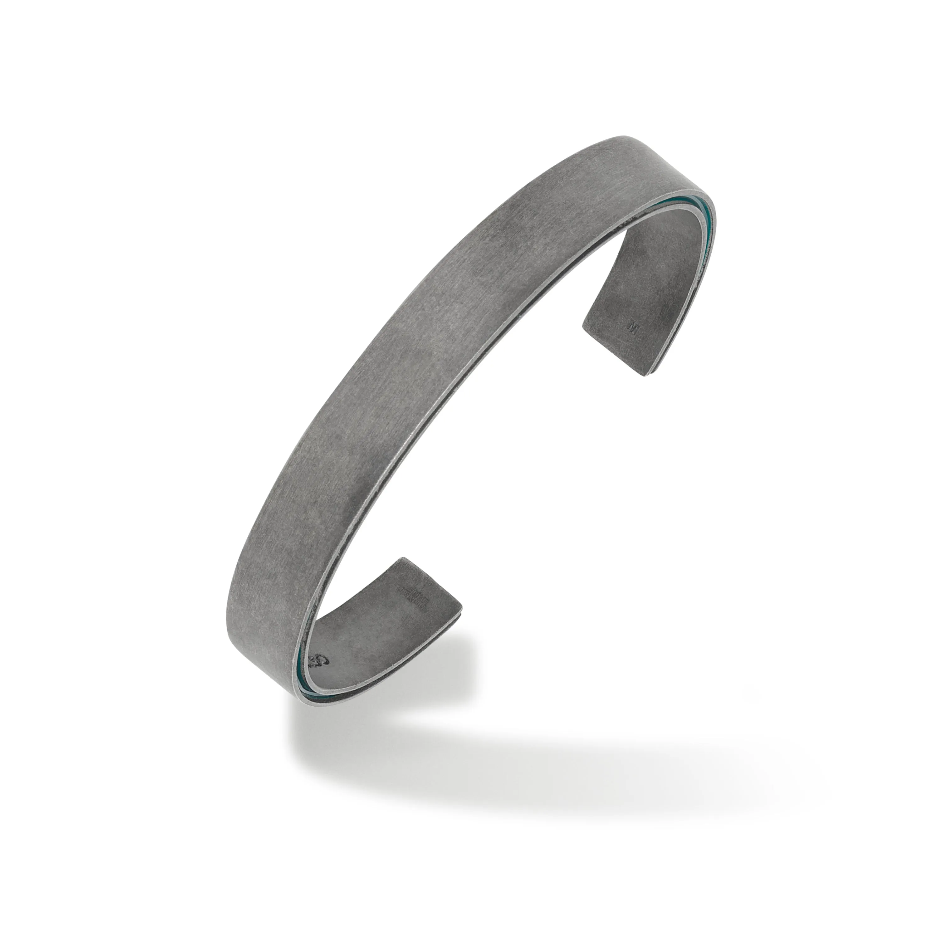 ELAN Wide Cuff with Green Enamel sold by Marco Dal Maso