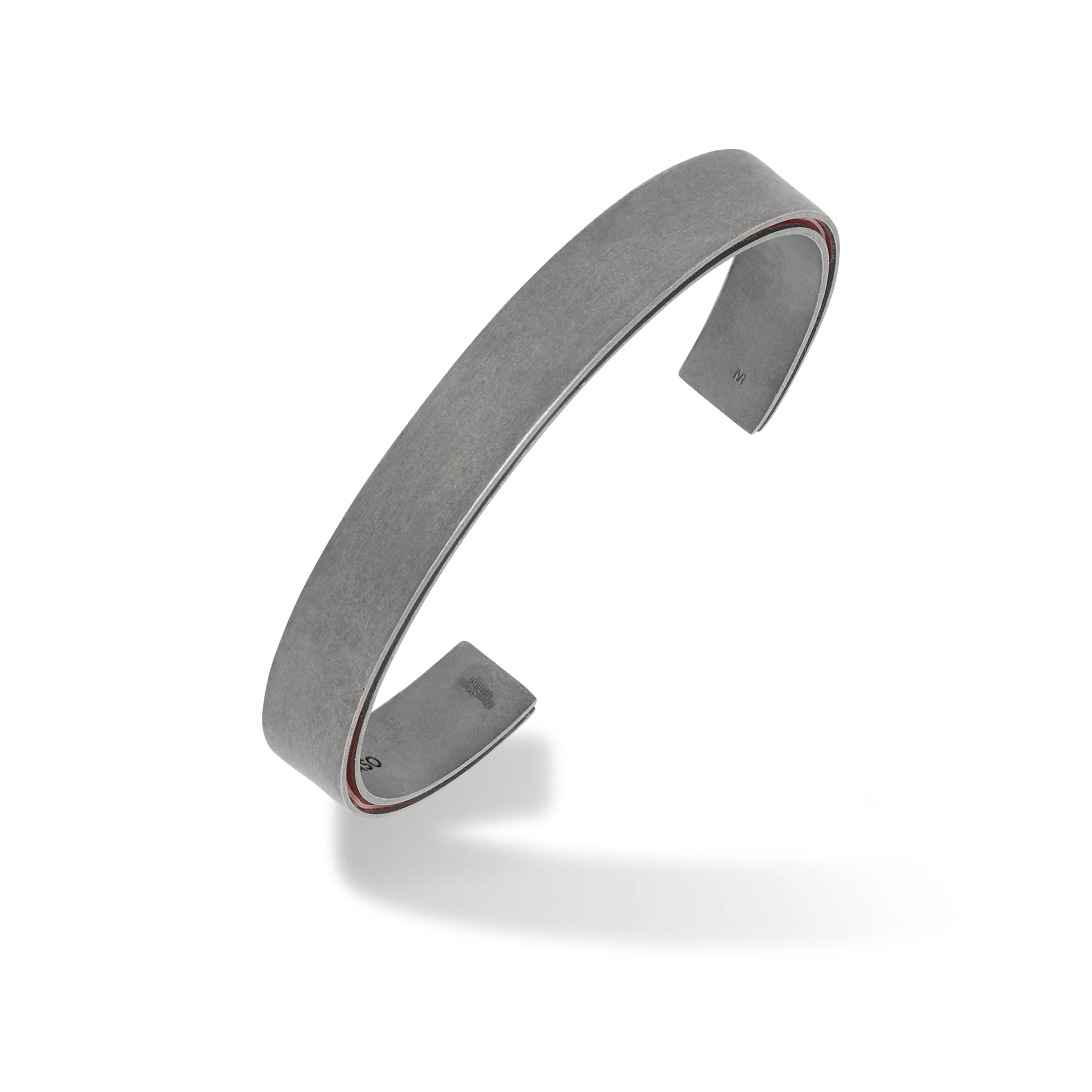 ELAN Wide Cuff with Red Enamel sold by Marco Dal Maso