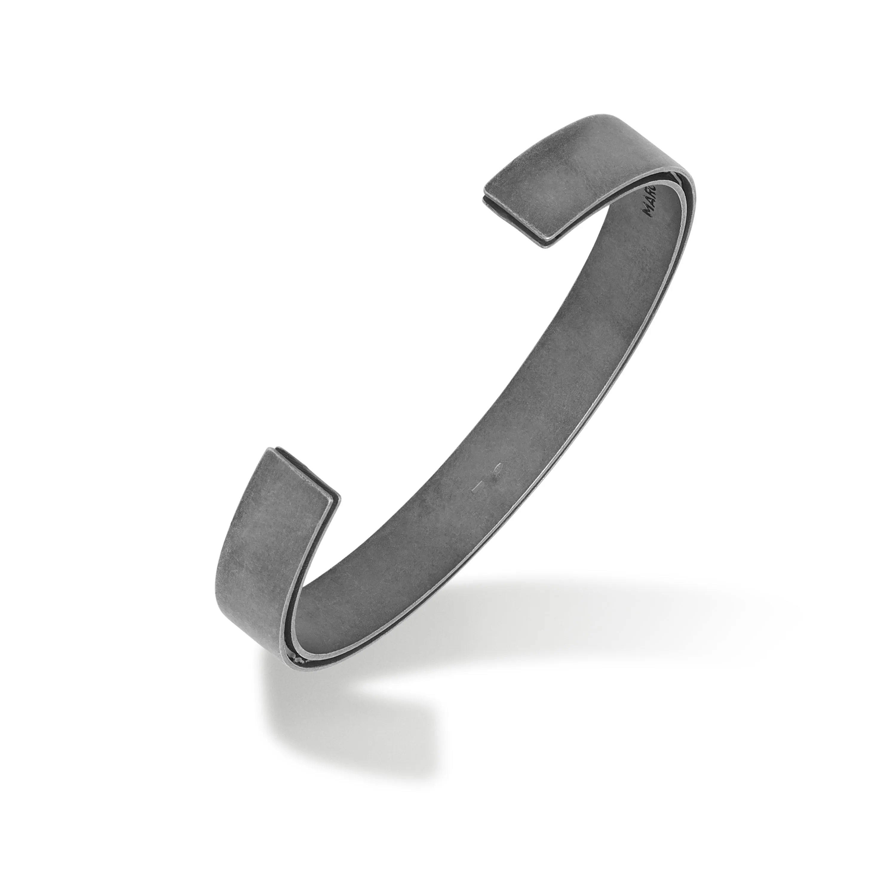 ELAN Wide Cuff with Black Enamel sold by Marco Dal Maso product image thumbnail 3