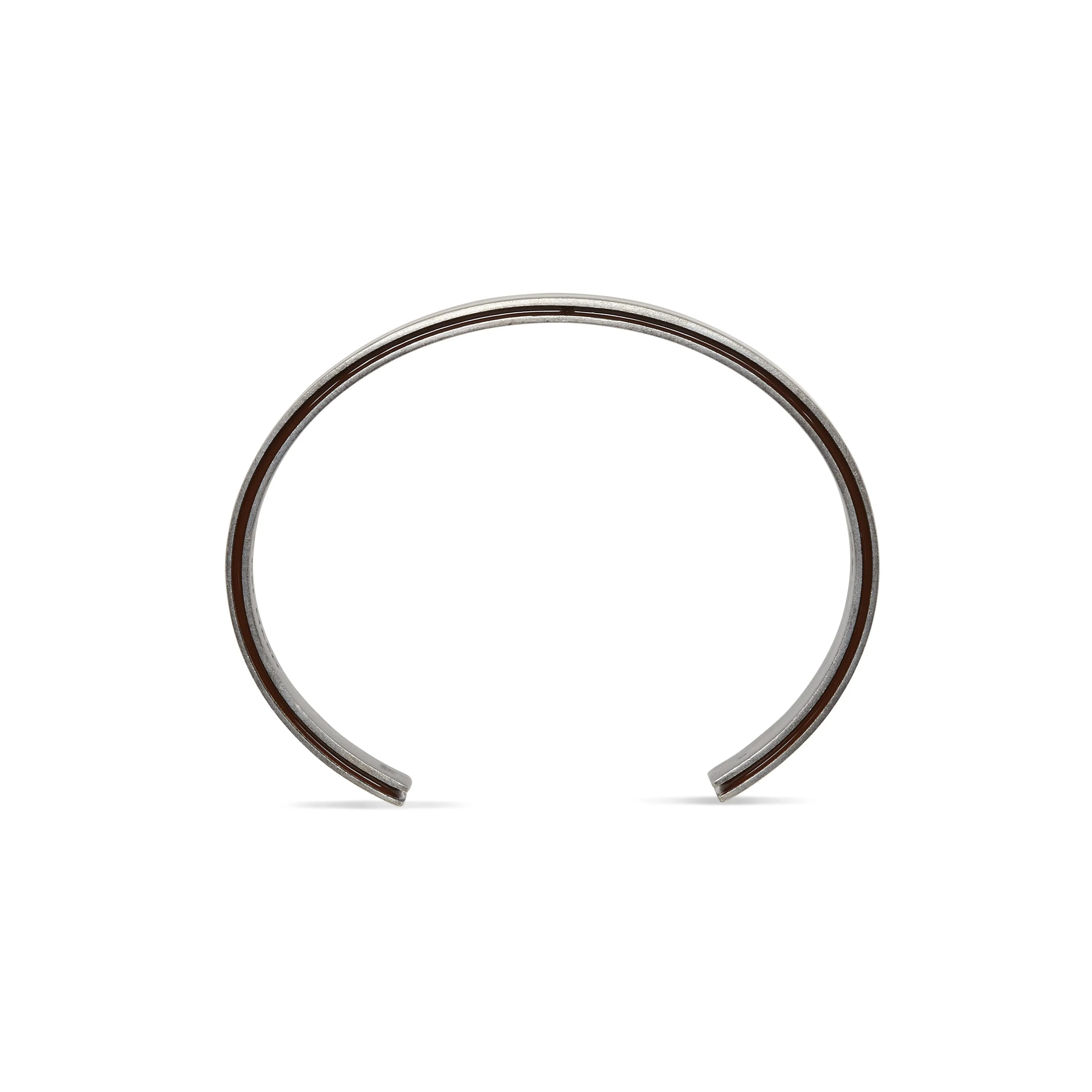 ELAN Wide Cuff with Brown Enamel sold by Marco Dal Maso product image thumbnail 5