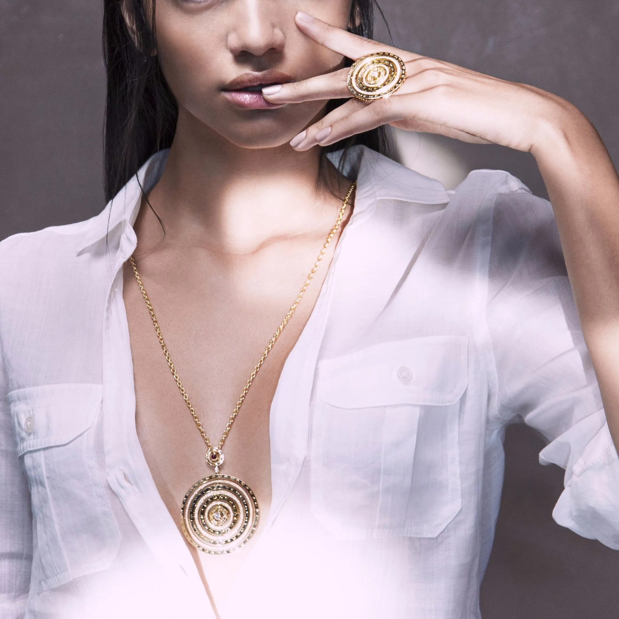 AMAIA Twilight Pendant with White Diamonds sold by Marco Dal Maso product image thumbnail 2