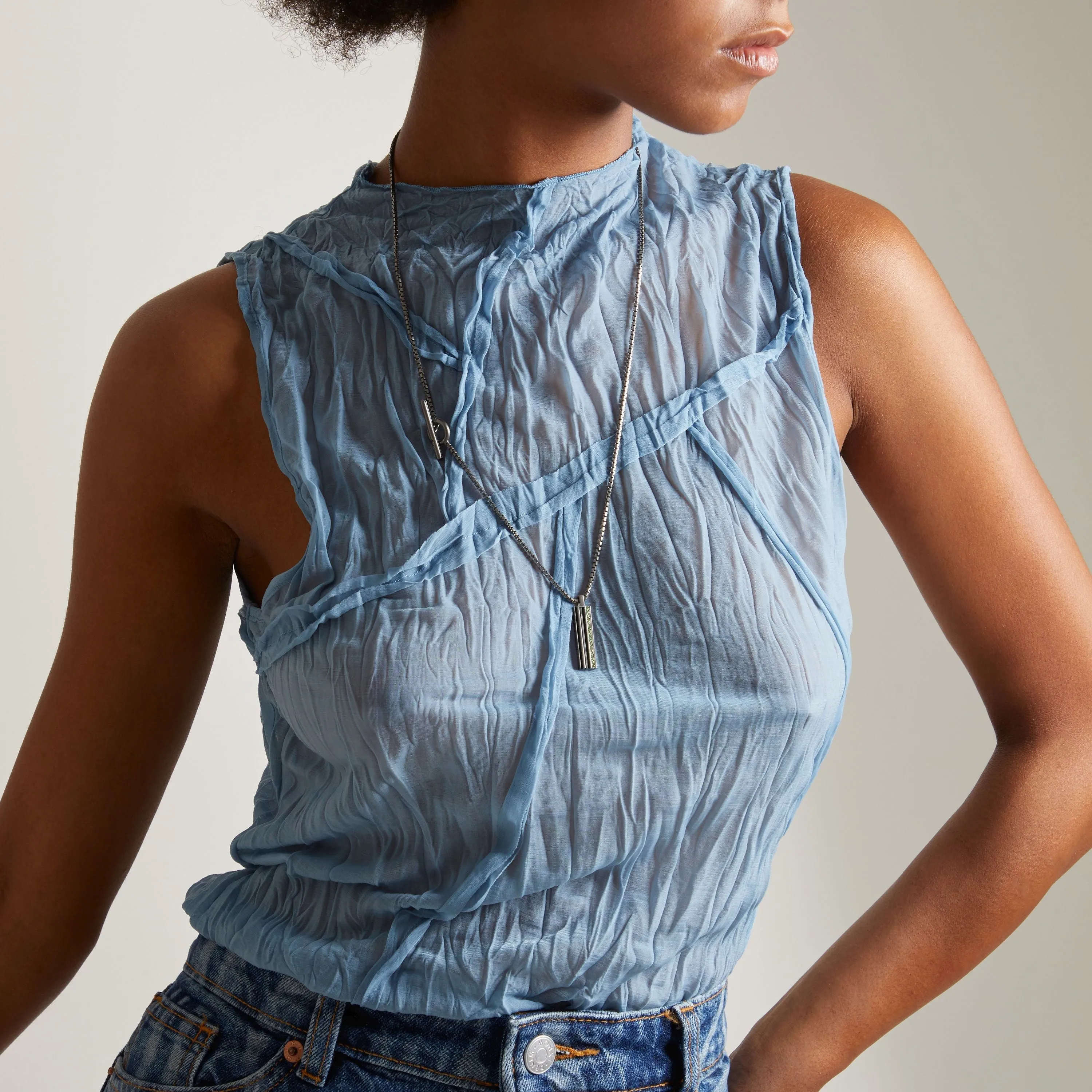 ACIES Pendant with Tsavorite and Green Enamel sold by Marco Dal Maso product image thumbnail 2