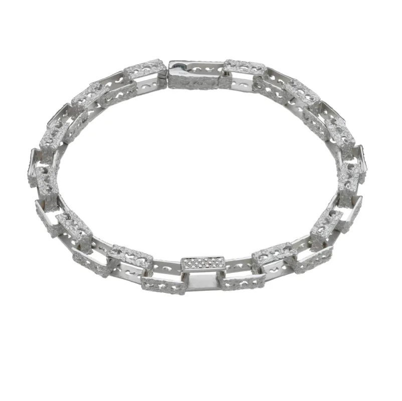 WARRIOR Sharp Bracelet with 18kt White Gold sold by Marco Dal Maso