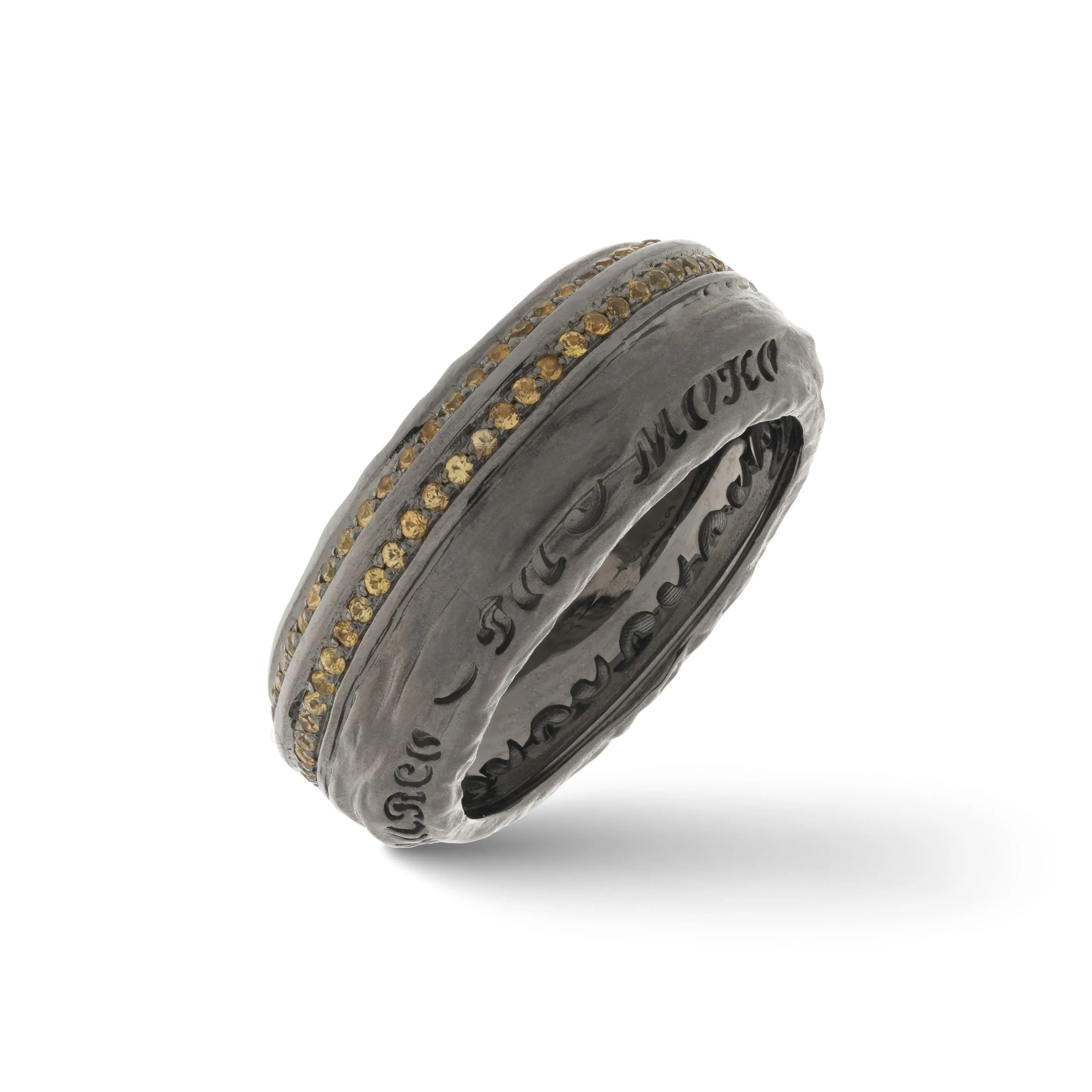 THE OTHER HALF Ring with Sapphires with Yellow Sapphires sold by Marco Dal Maso