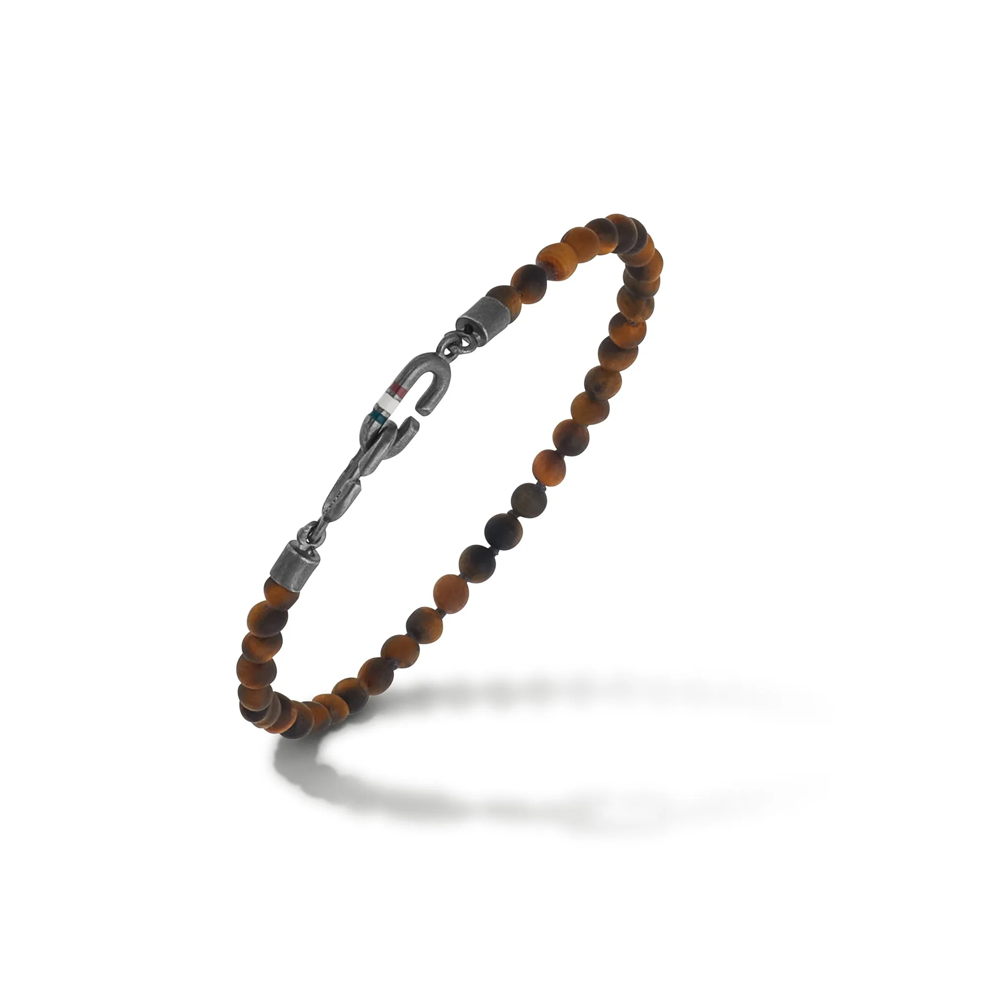 THE LINK Mini Tiger Eye Beaded Eternity Bracelet sold by Marco Dal Maso