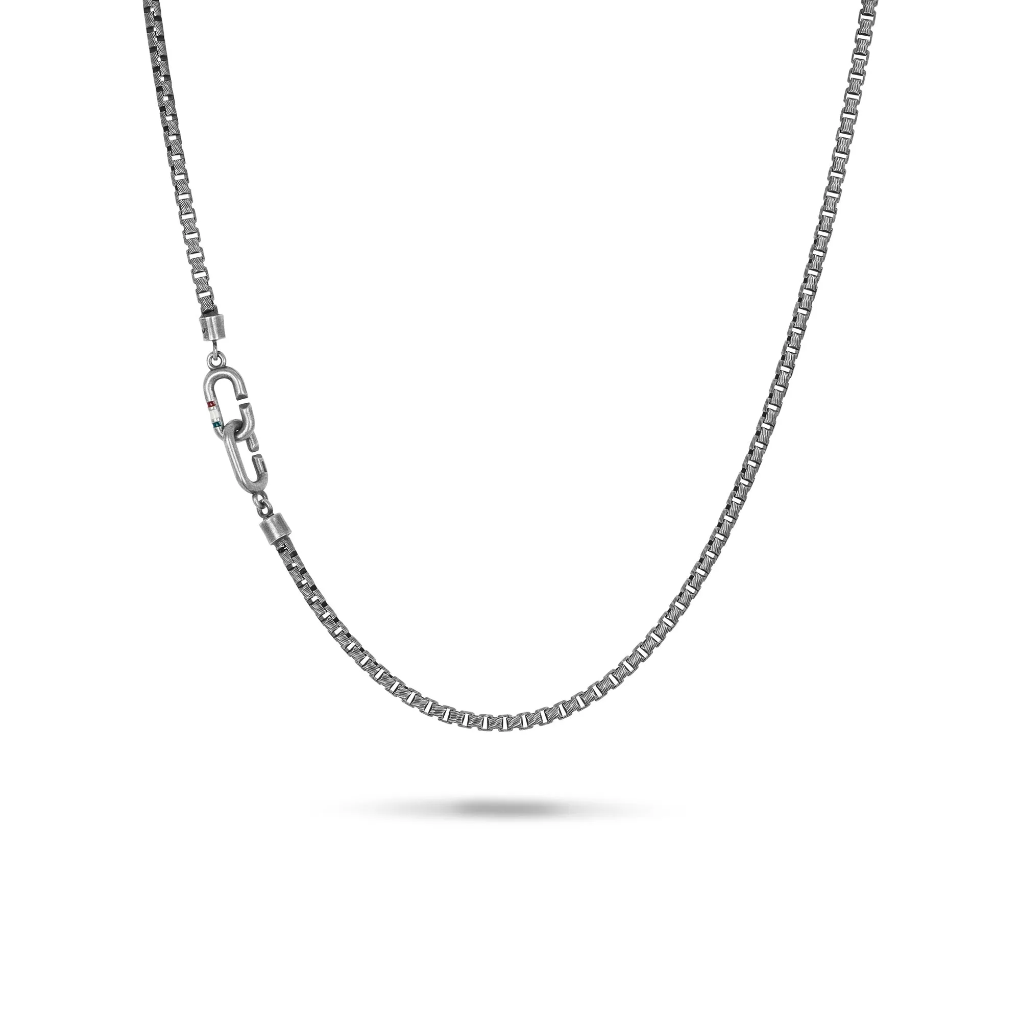 THE LINK Oxidized Silver Chain sold by Marco Dal Maso