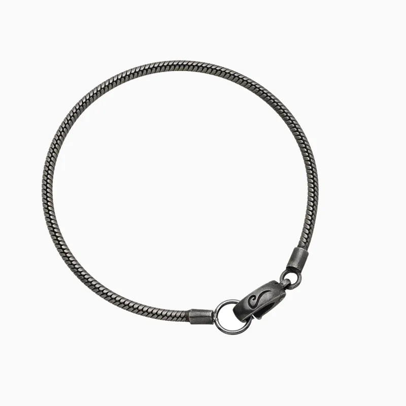 ULYSSES Classy Bracelet with Oxidized Silver sold by Marco Dal Maso