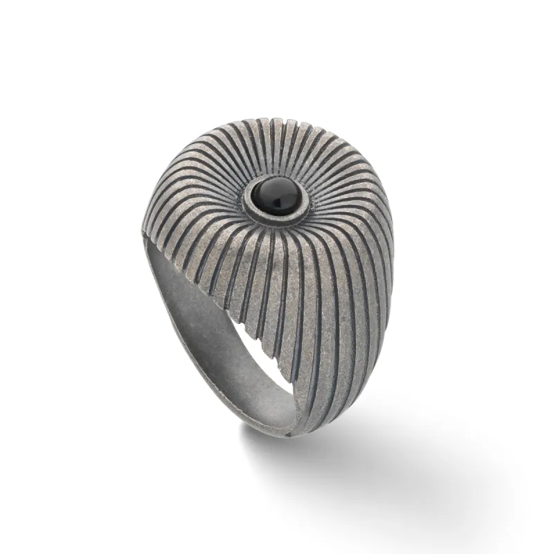 Calyx Radiant Ring with Centre Gemstone sold by Marco Dal Maso