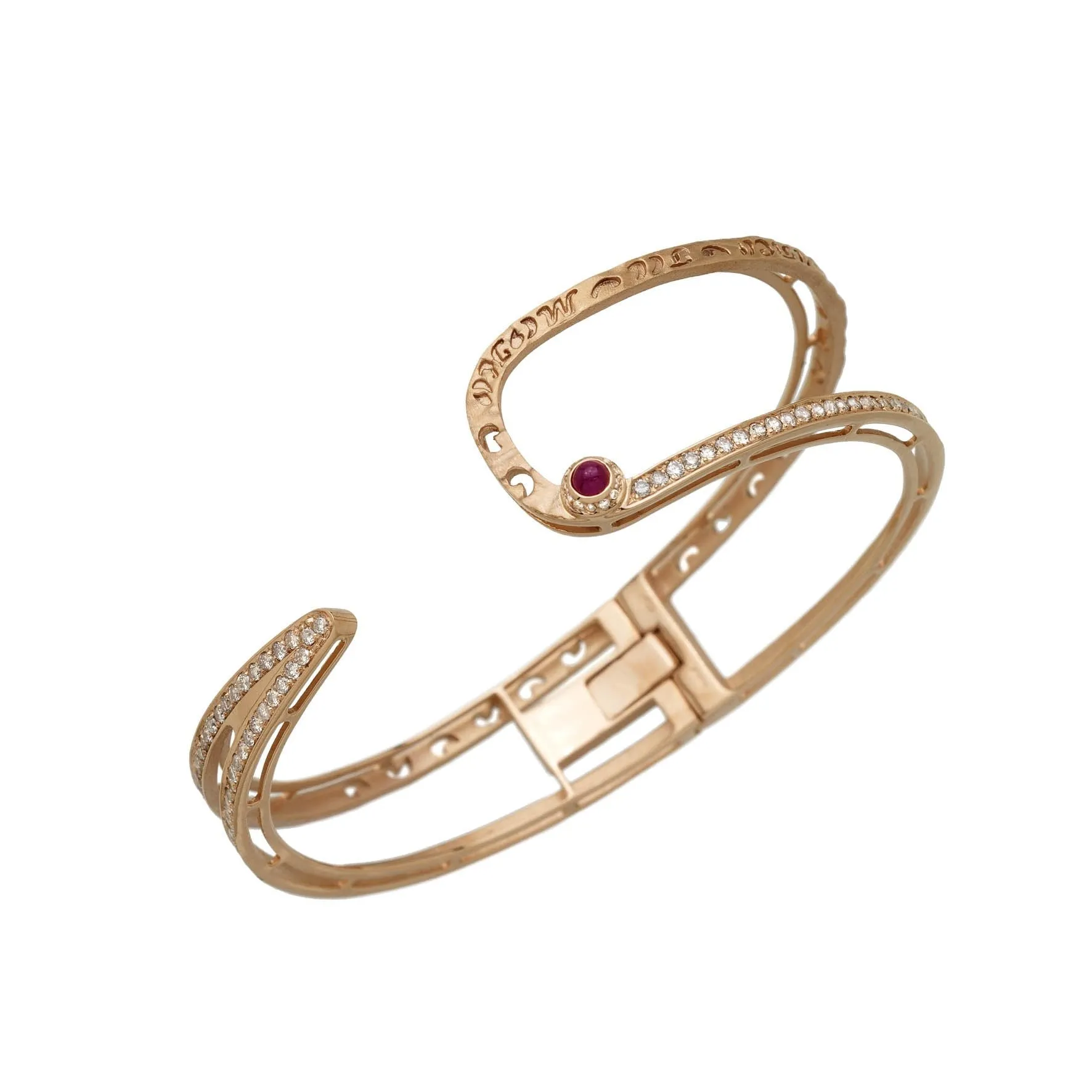 Kindred Sapphire & Diamond Cuff sold by Marco Dal Maso product image thumbnail 2