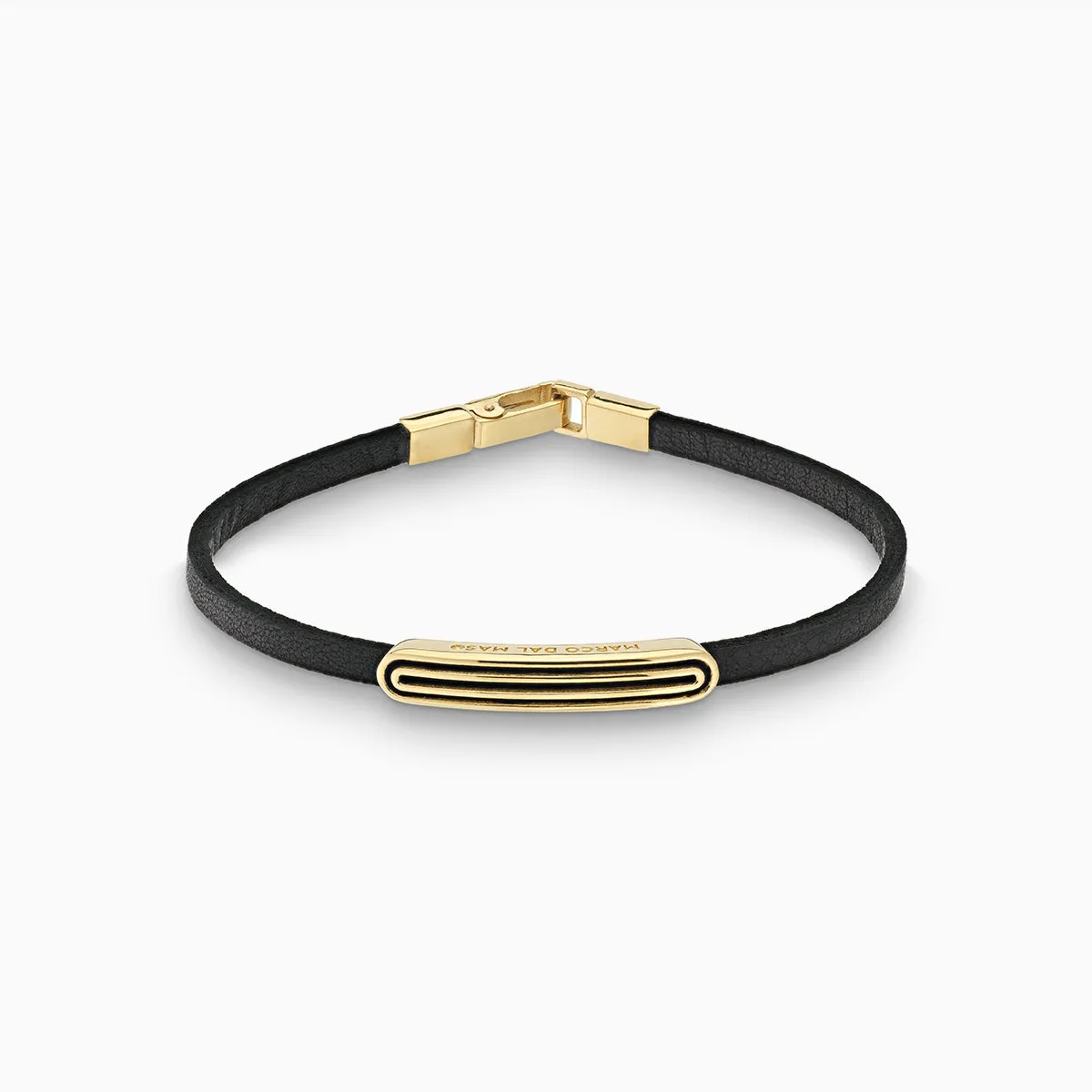 ACIES Ipnotic ID Leather Bracelet sold by Marco Dal Maso