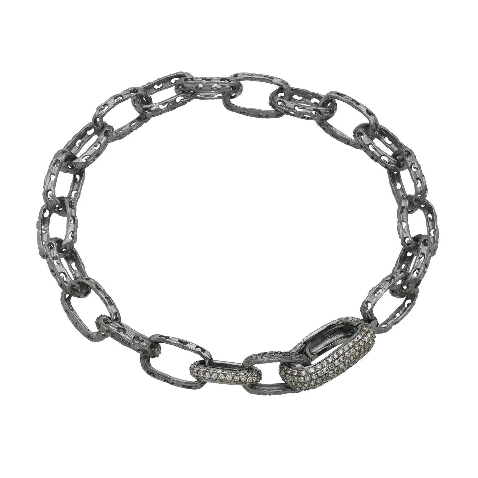 18kt Gold Warrior Link Bracelet sold by Marco Dal Maso product image thumbnail 5