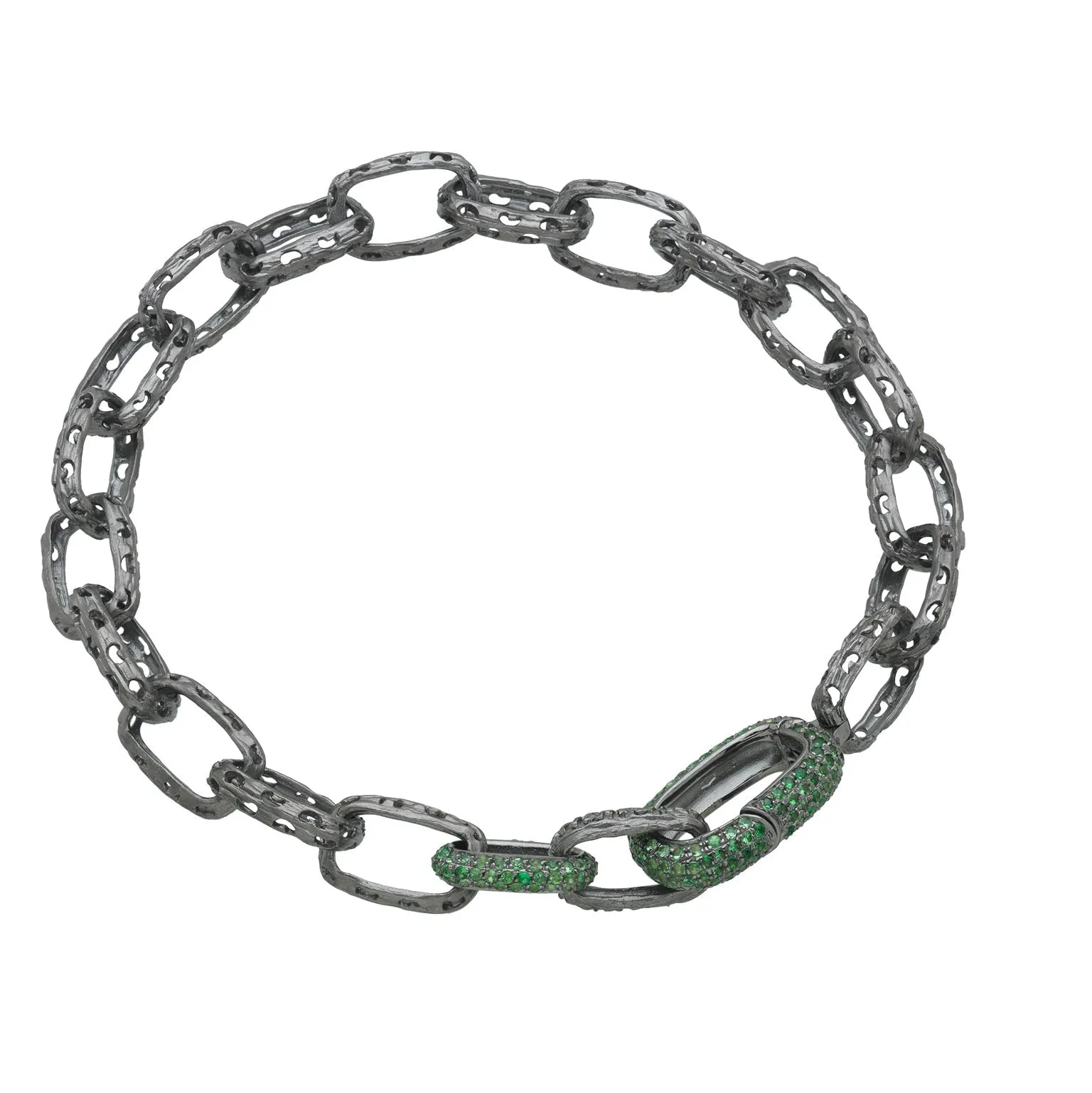 18kt Gold Warrior Link Bracelet sold by Marco Dal Maso product image thumbnail 3