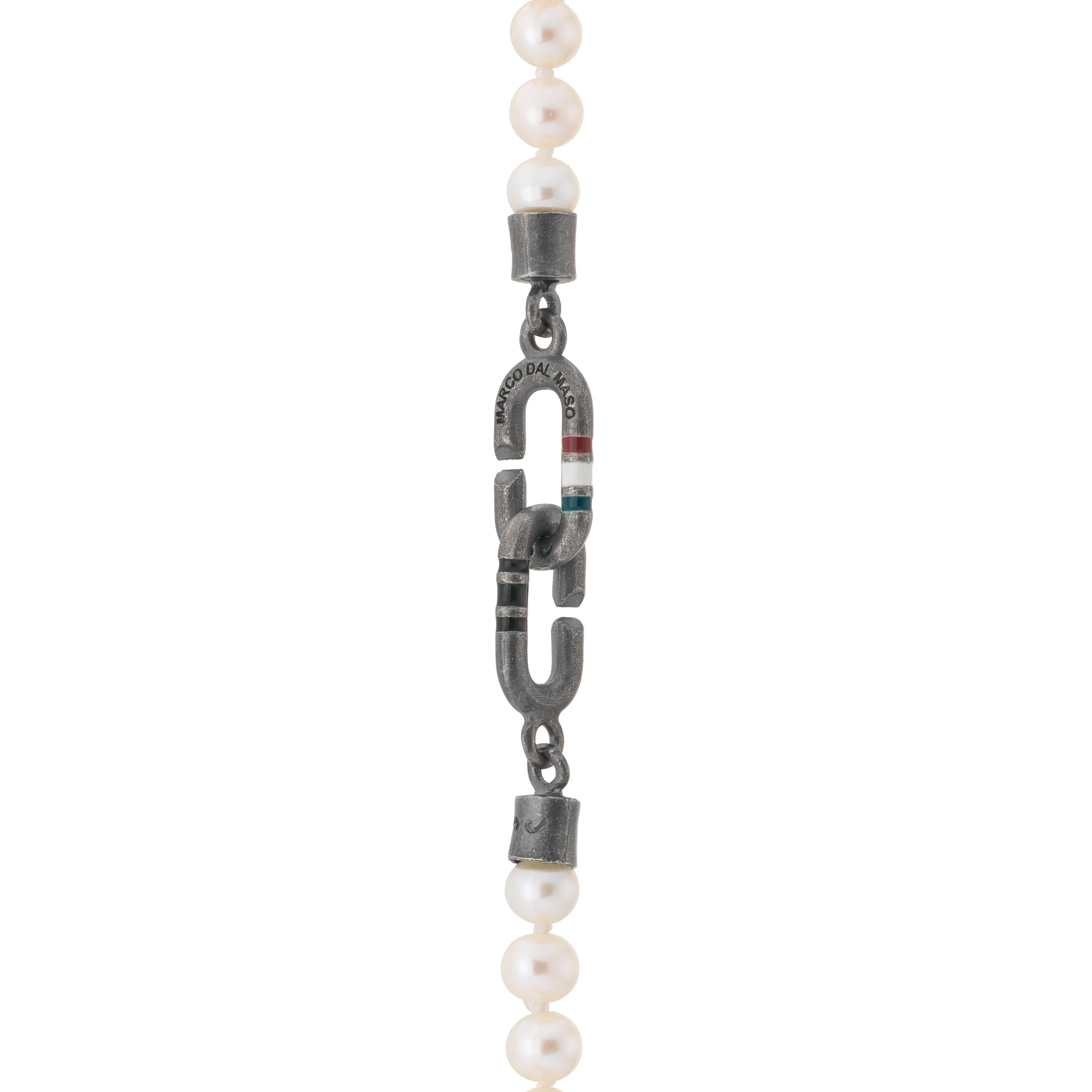 THE LINK Mini Pearls Beaded Eternity Bracelet sold by Marco Dal Maso product image thumbnail 3