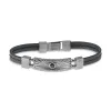 Calyx Onyx and Oxidized Silver Bracelet sold by Marco Dal Maso
