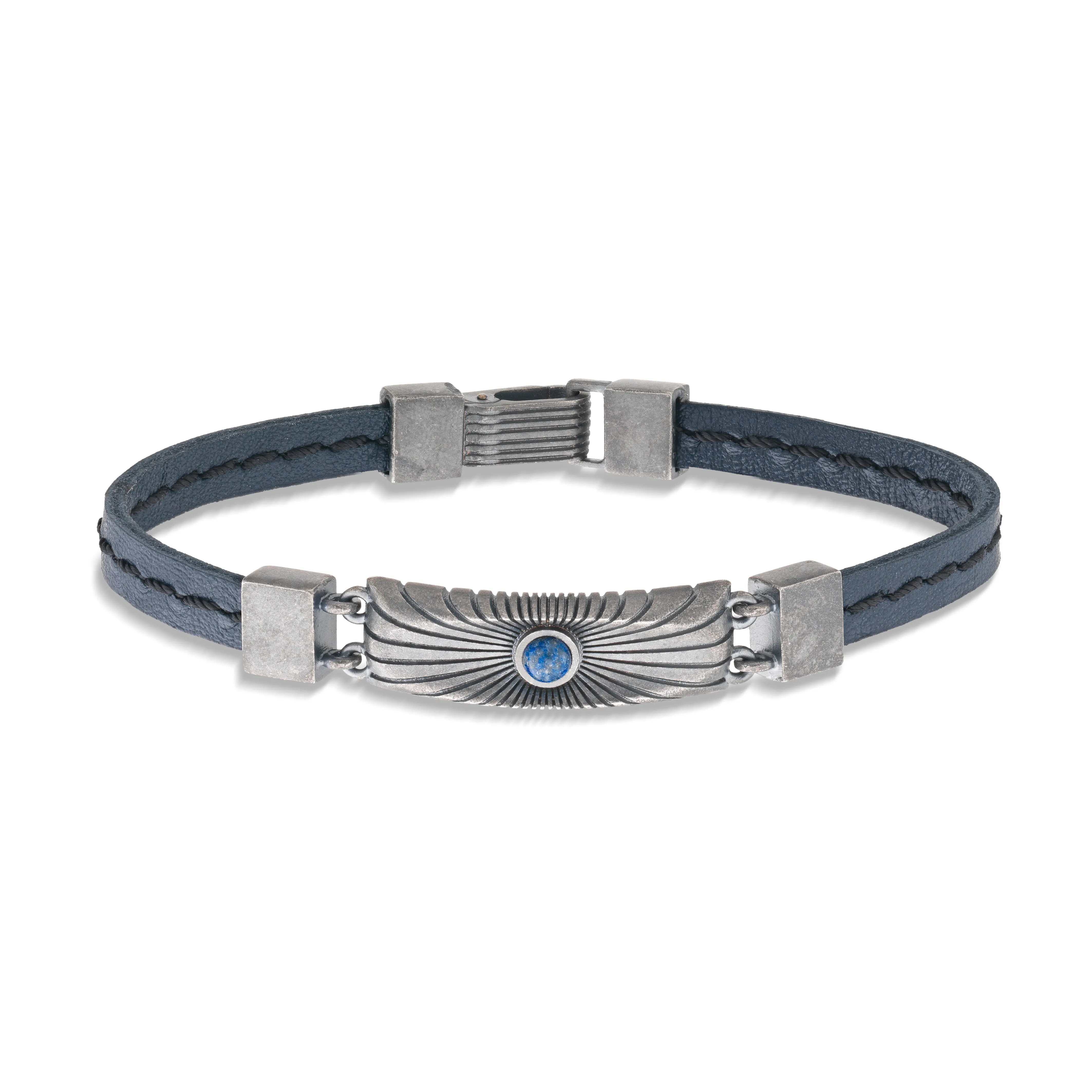 Calyx Lapis and Oxidized Silver Bracelet sold by Marco Dal Maso product image thumbnail 3