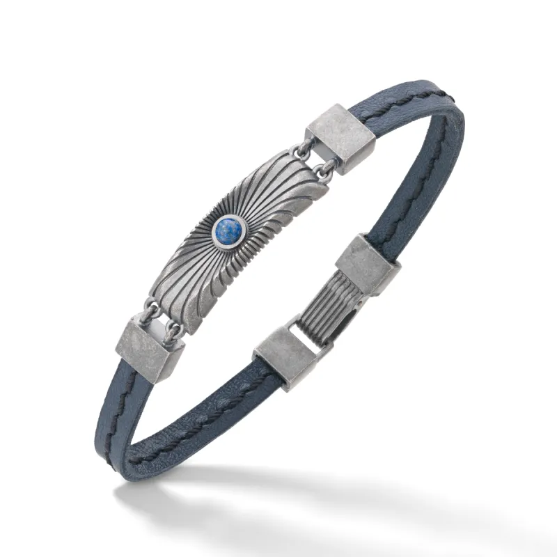 Calyx Lapis and Oxidized Silver Bracelet sold by Marco Dal Maso