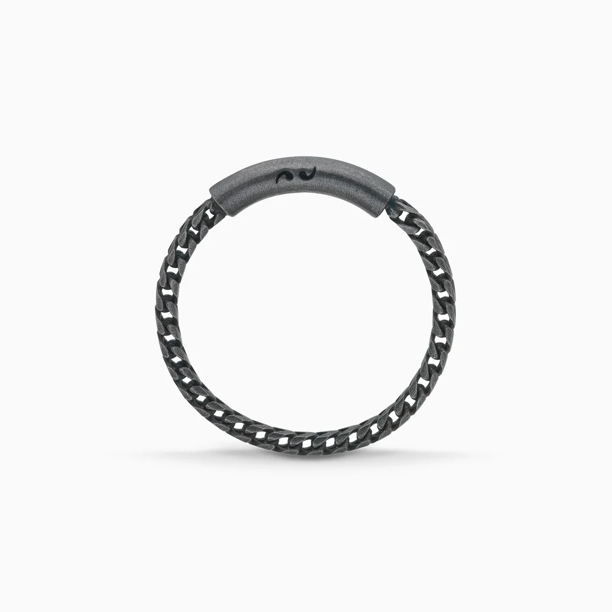 ULYSSES Chain Oxidized Ring sold by Marco Dal Maso product image thumbnail 2