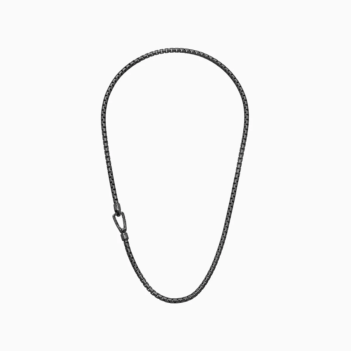 ULYSSES Carved Tubular Burnished Matte Necklace sold by Marco Dal Maso