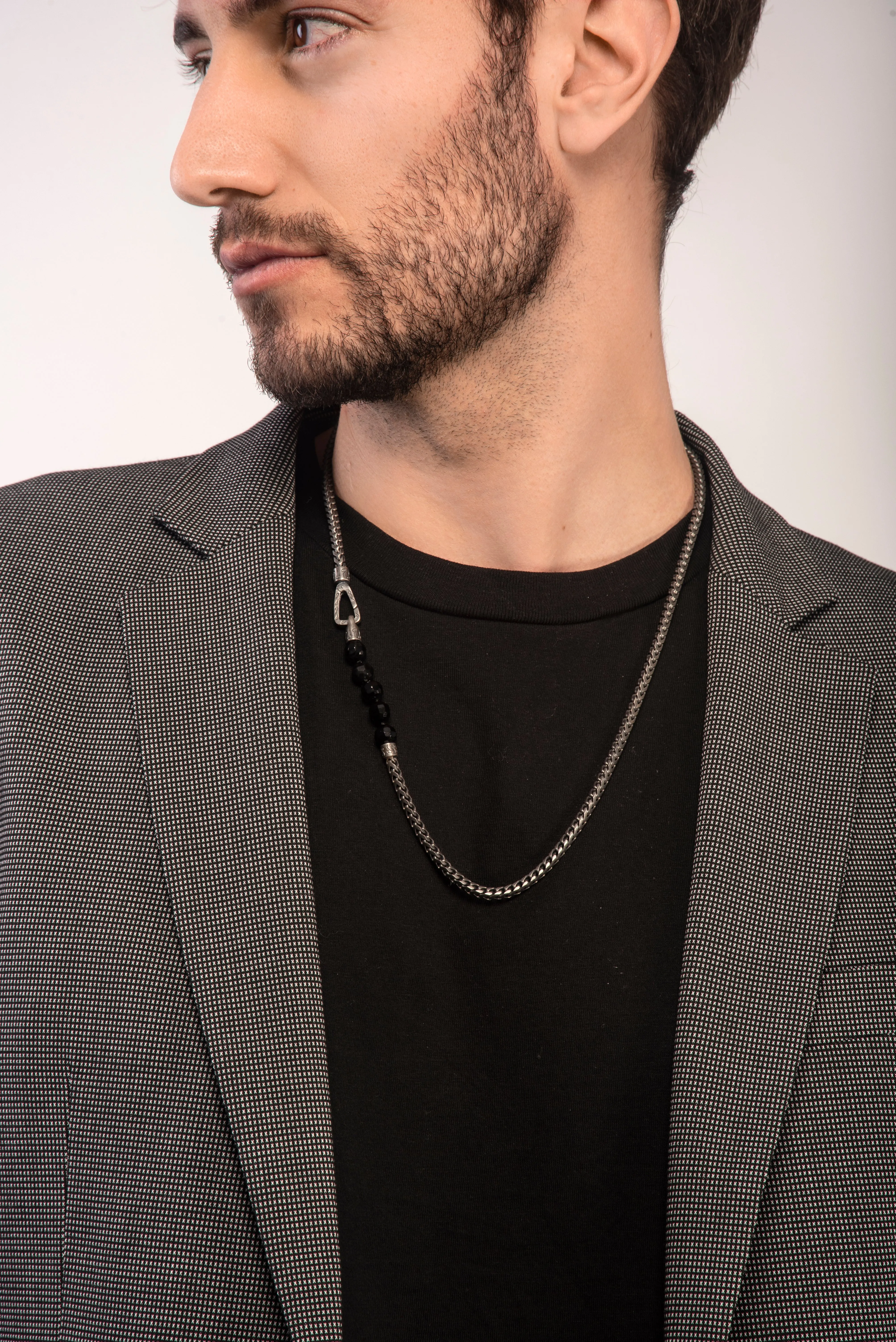 ULYSSES Onyx Chain Necklace sold by Marco Dal Maso product image thumbnail 2