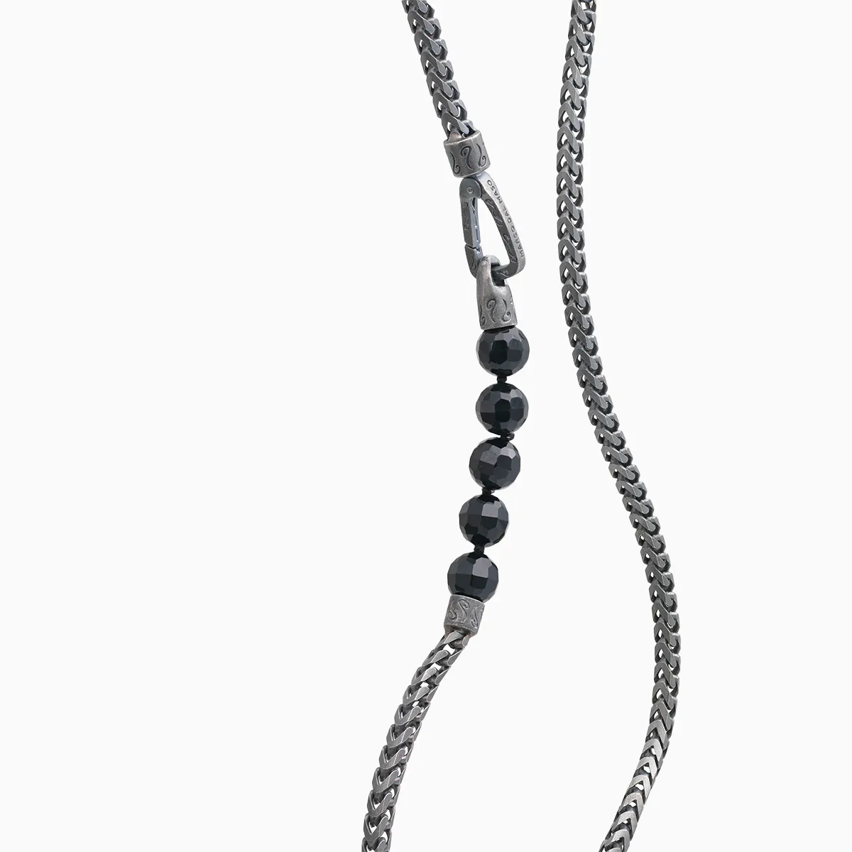 ULYSSES Onyx Chain Necklace sold by Marco Dal Maso product image thumbnail 4