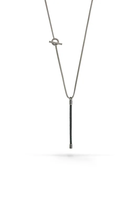 Lash Black Leather Pendant sold by Marco Dal Maso