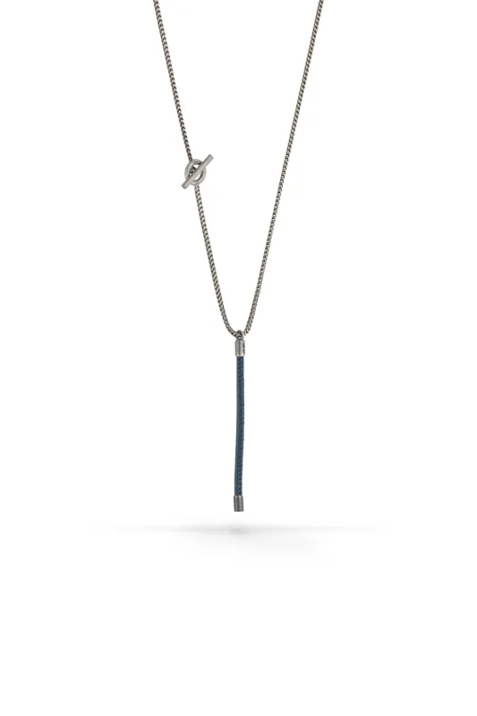 Lash Blue Leather Pendant sold by Marco Dal Maso