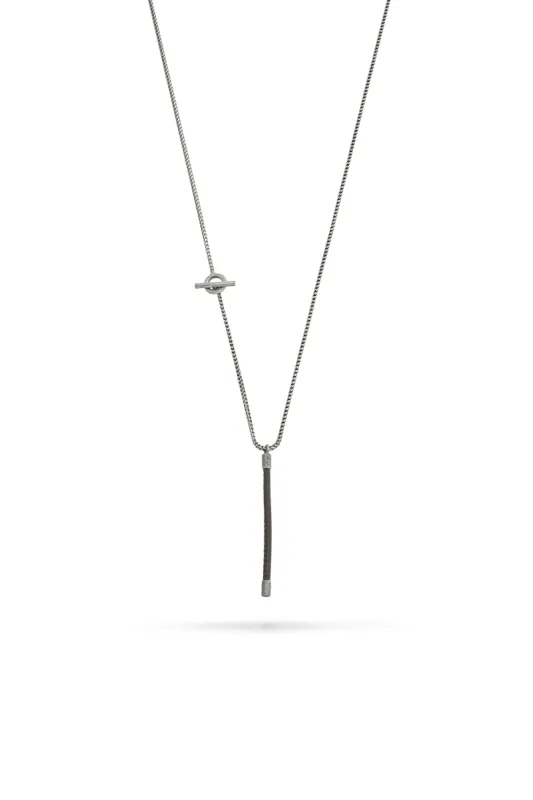 Lash Brown Leather Pendant sold by Marco Dal Maso