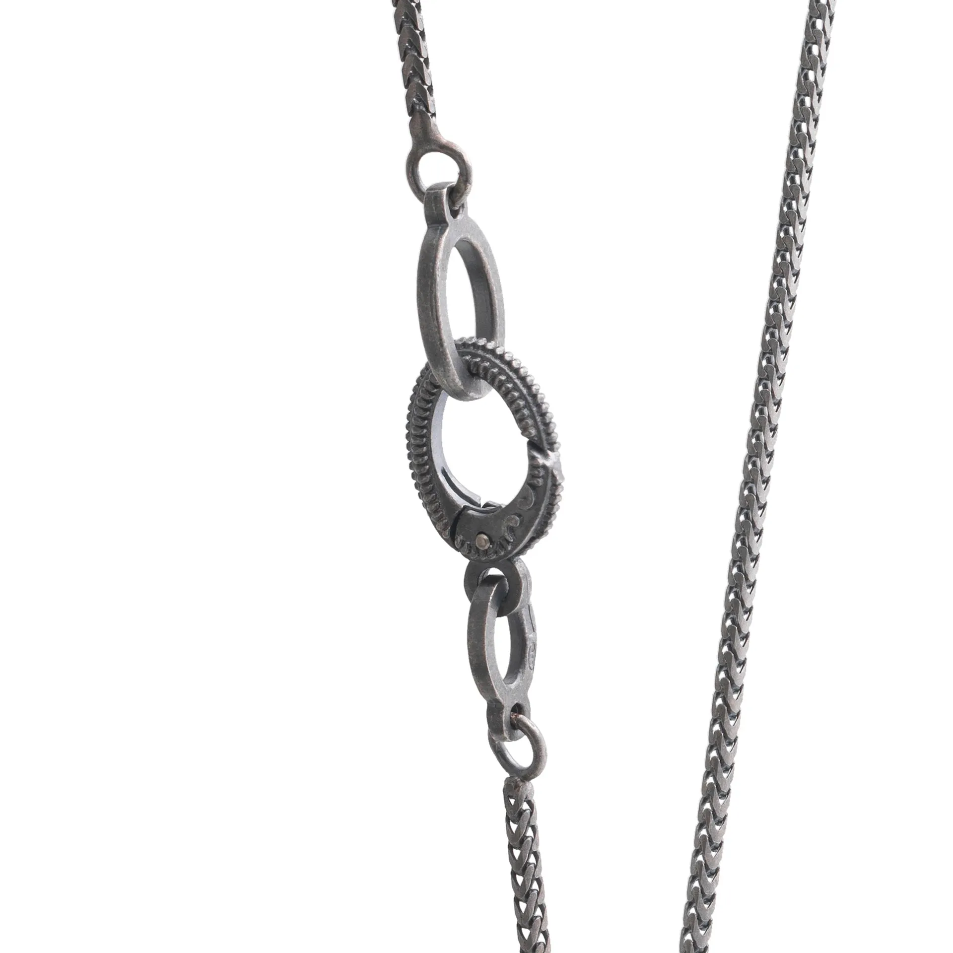 Calyx Mother of Pearl and Oxidized Silver Pendant sold by Marco Dal Maso product image thumbnail 4