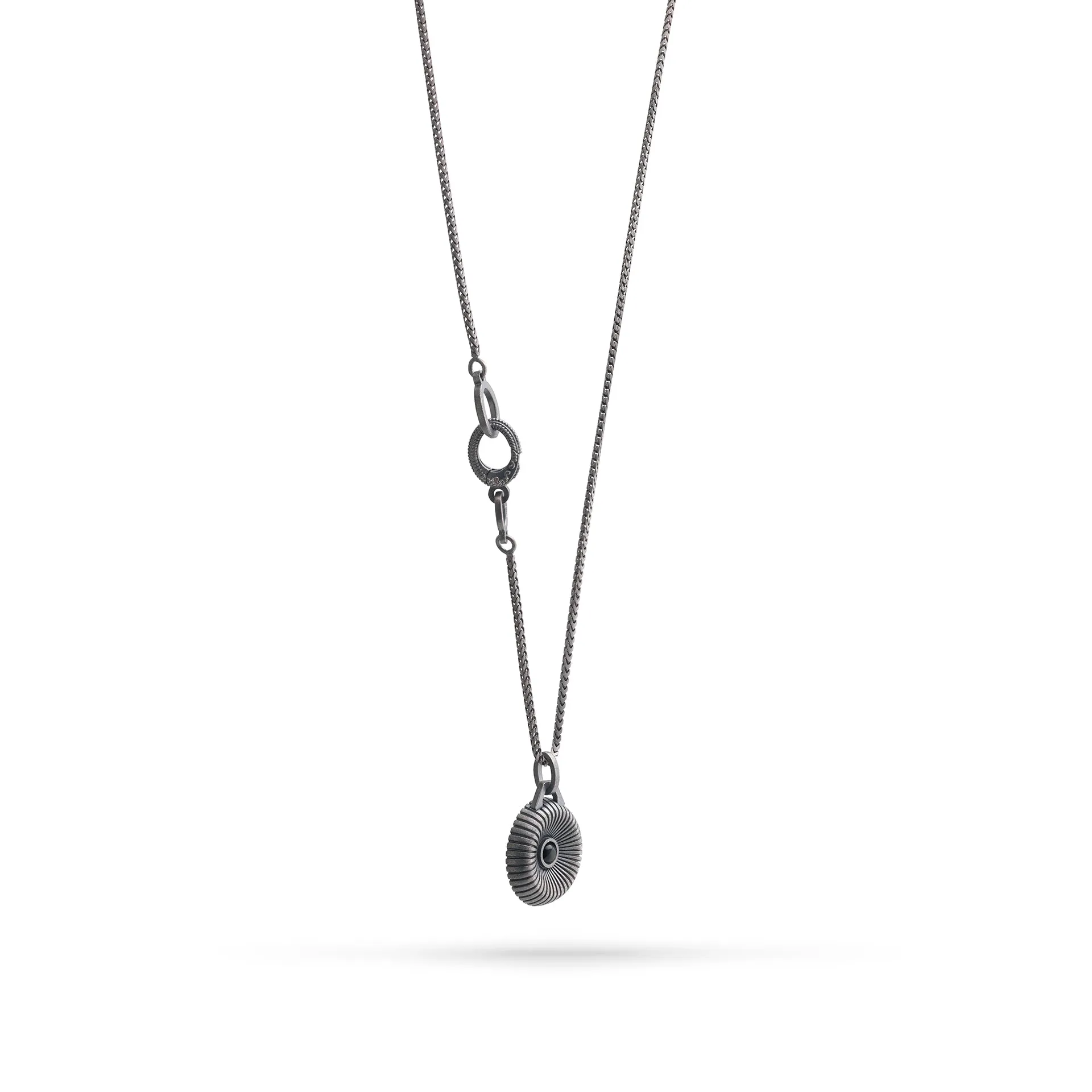 Calyx Onyx and Oxidized Silver Pendant sold by Marco Dal Maso product image thumbnail 5