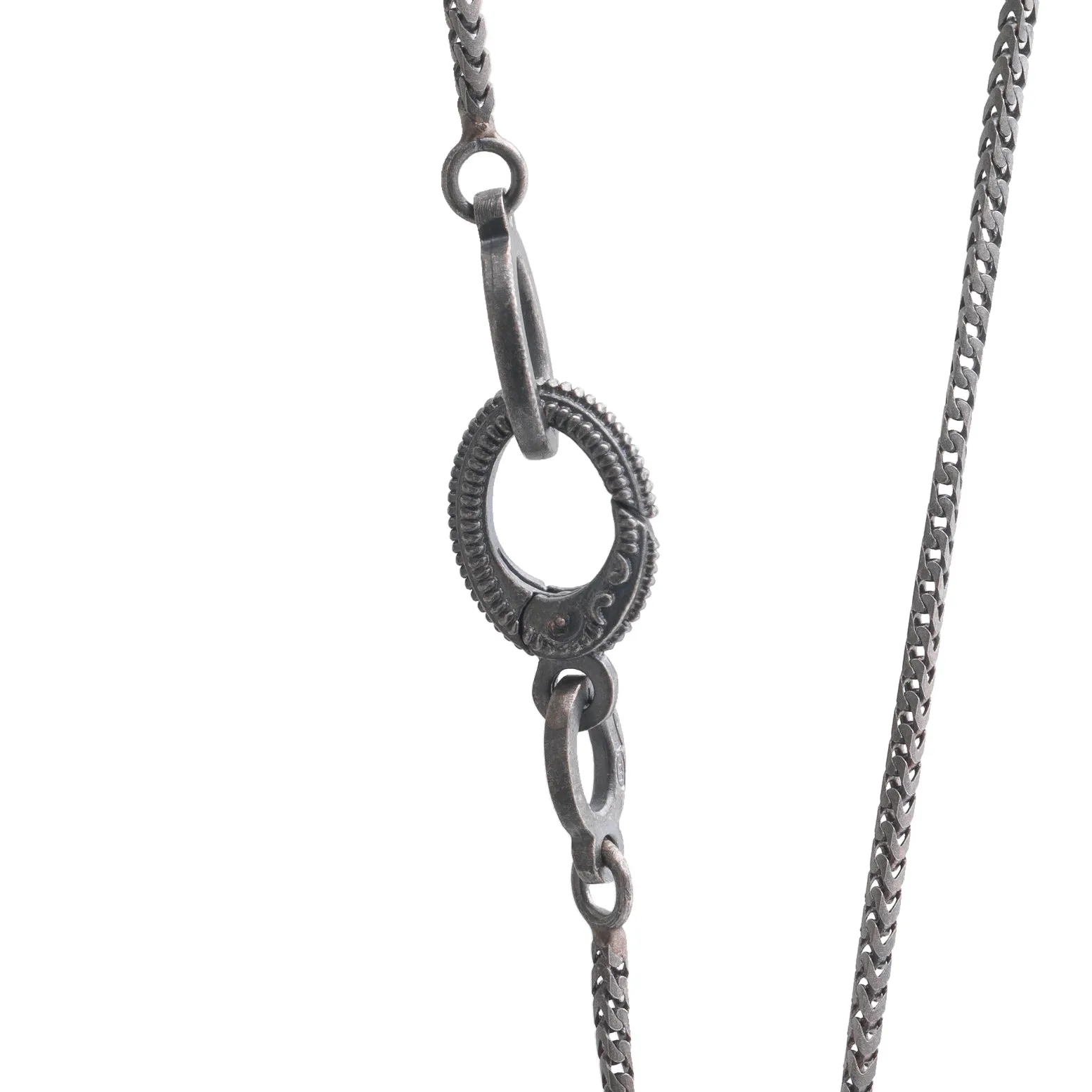 Calyx Green Agate and Oxidized Silver Pendant sold by Marco Dal Maso product image thumbnail 3