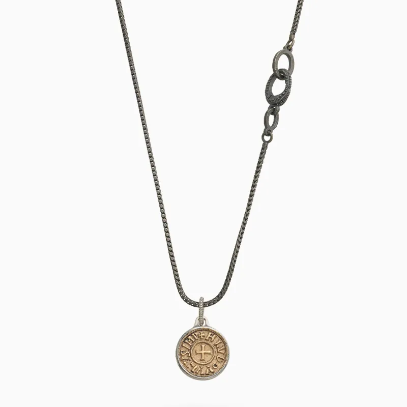 MONETA 18K Yellow Vermeil & Polished Pendant sold by Marco Dal Maso