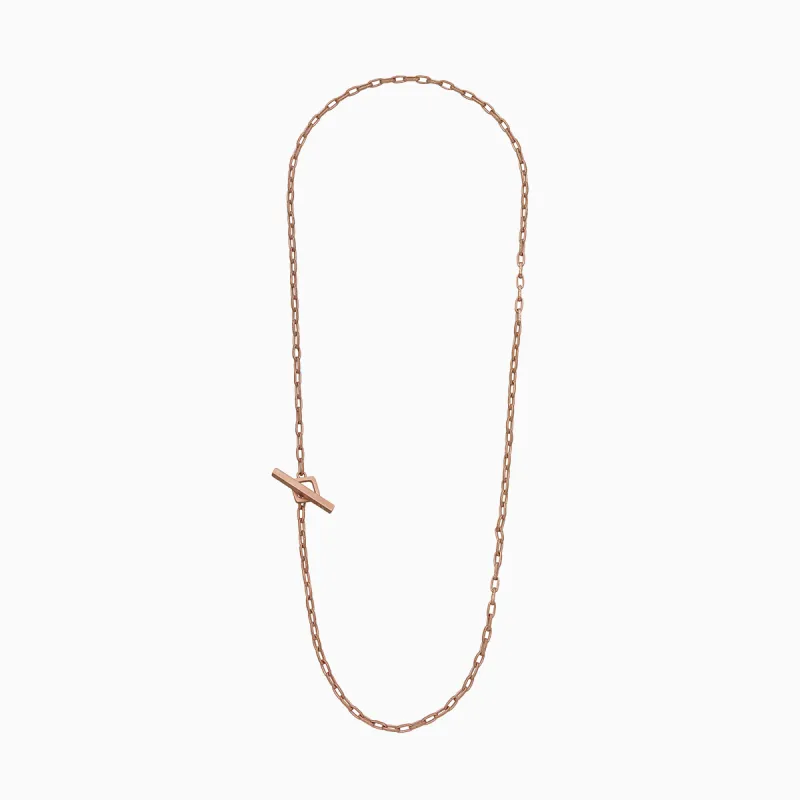 ULYSSES 18K Rose Gold Matte Vermeil Necklace sold by Marco Dal Maso