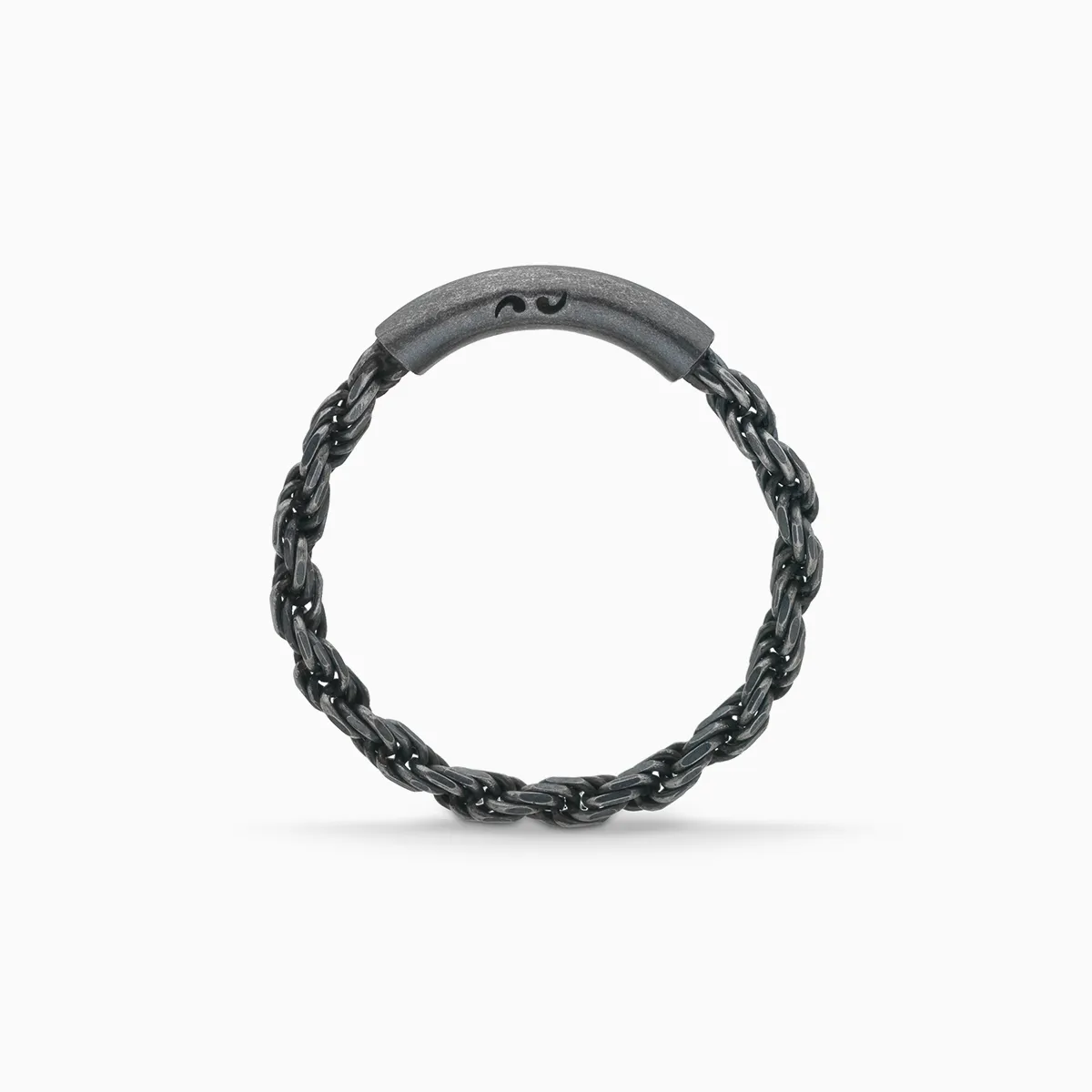 ULYSSES Cord Oxidized Ring sold by Marco Dal Maso product image thumbnail 2