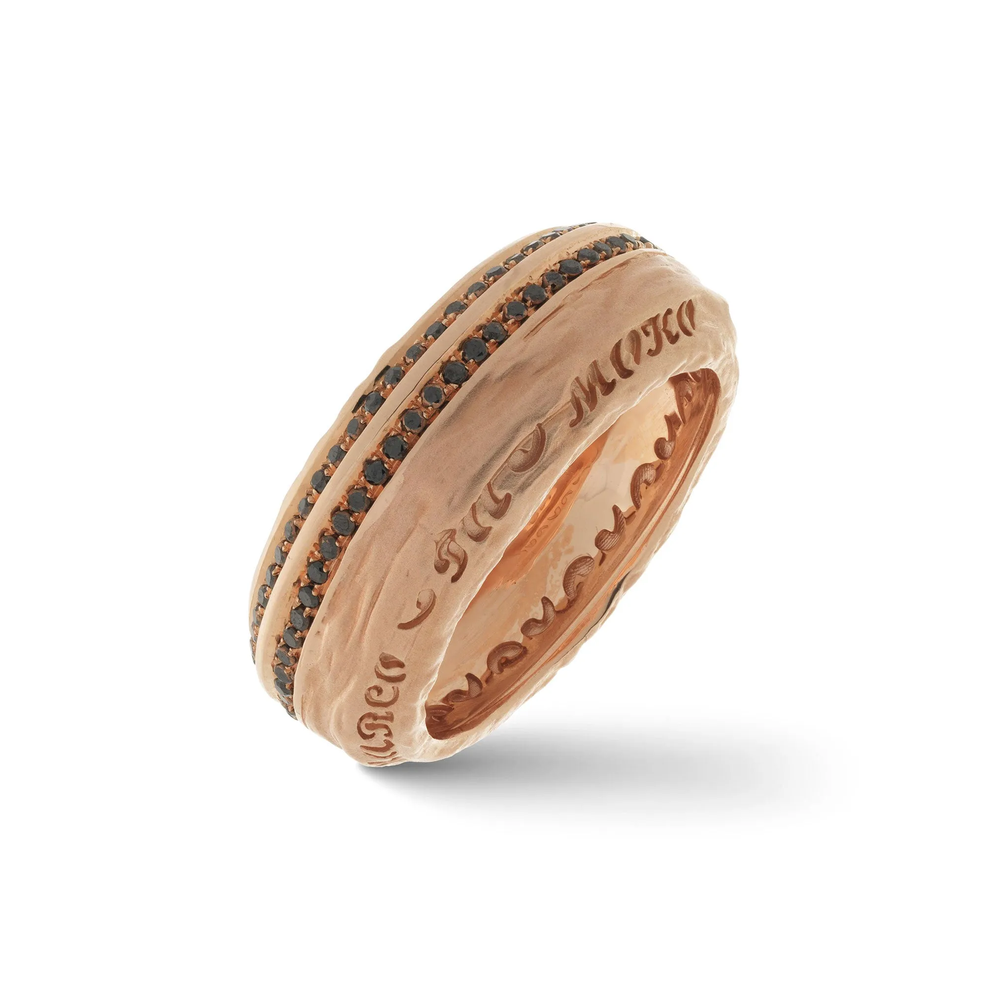 The Other Half Ring with Black Diamonds sold by Marco Dal Maso